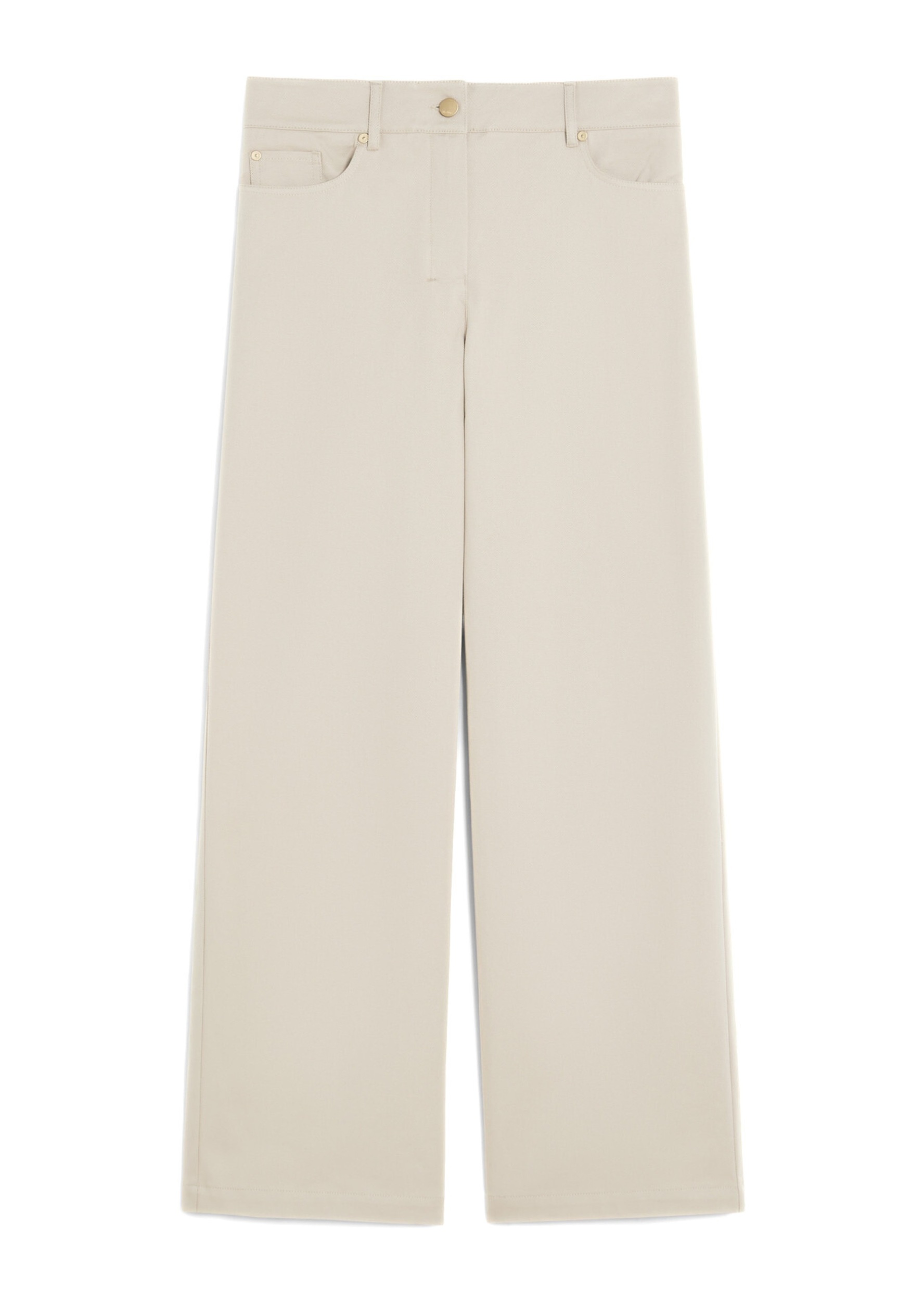 Брюки повседневные Relaxed Fit Высокая