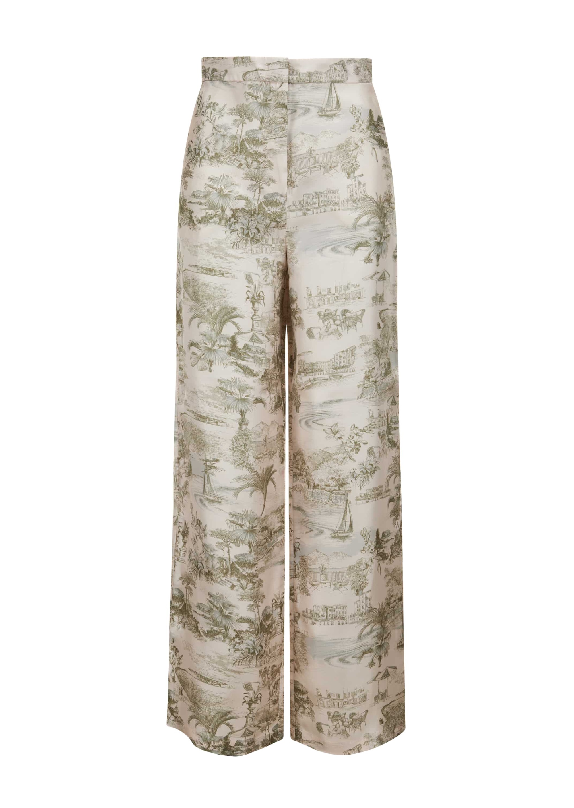 Брюки повседневные Regular Fit Высокая