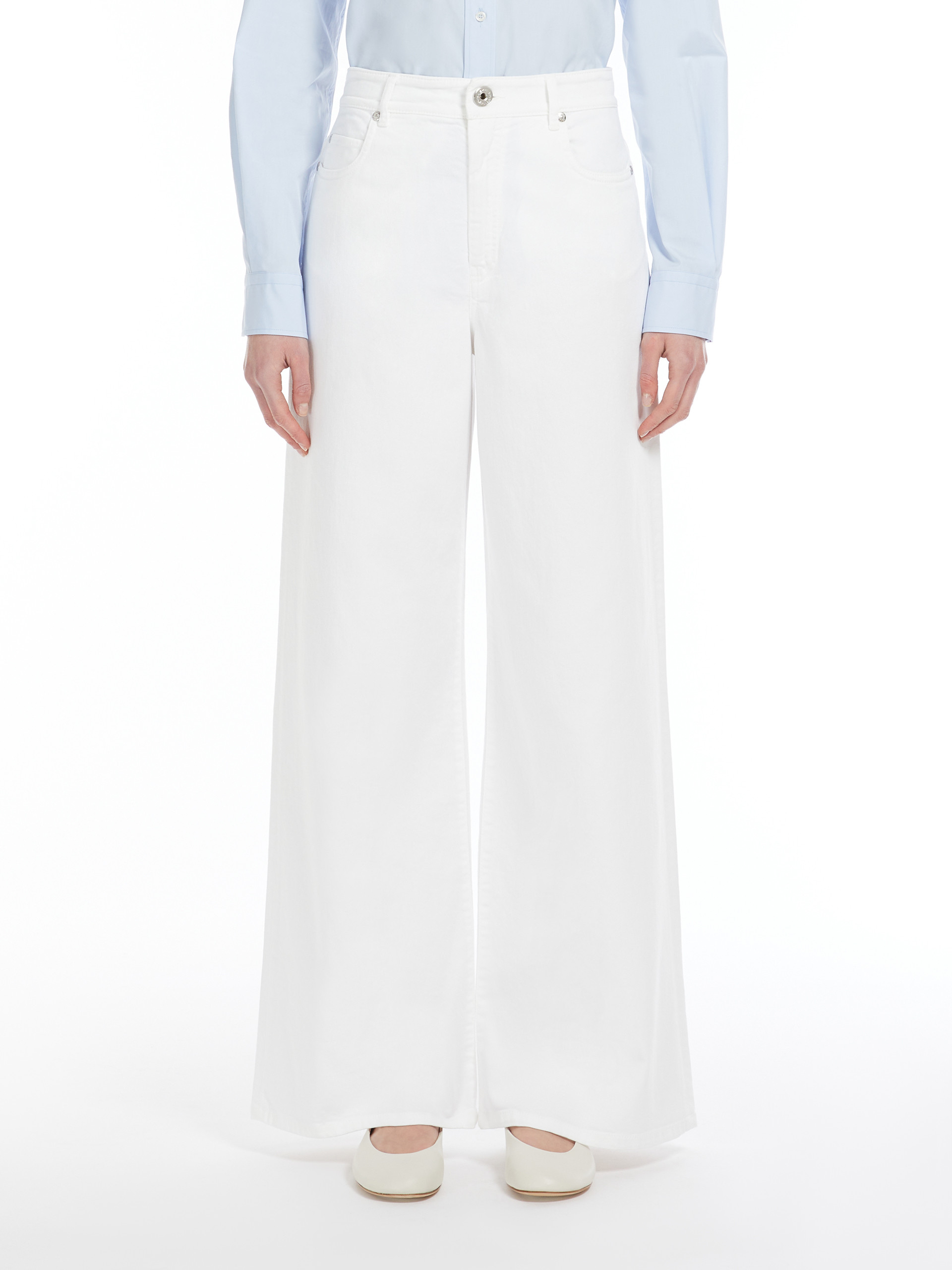 Джинсы Regular Regular Fit Высокая