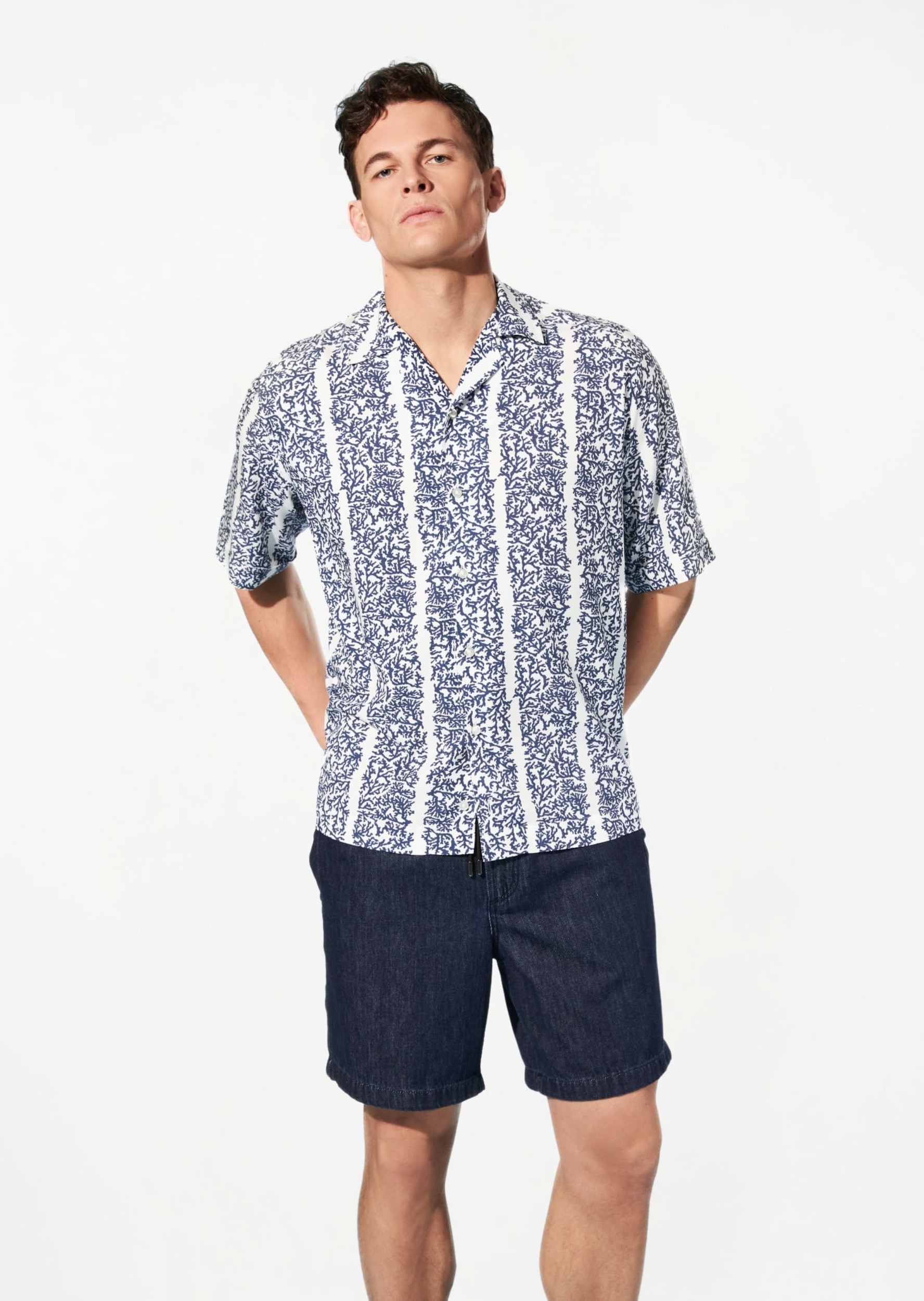 Сорочка повсякденна з коротким рукавом Relaxed Fit