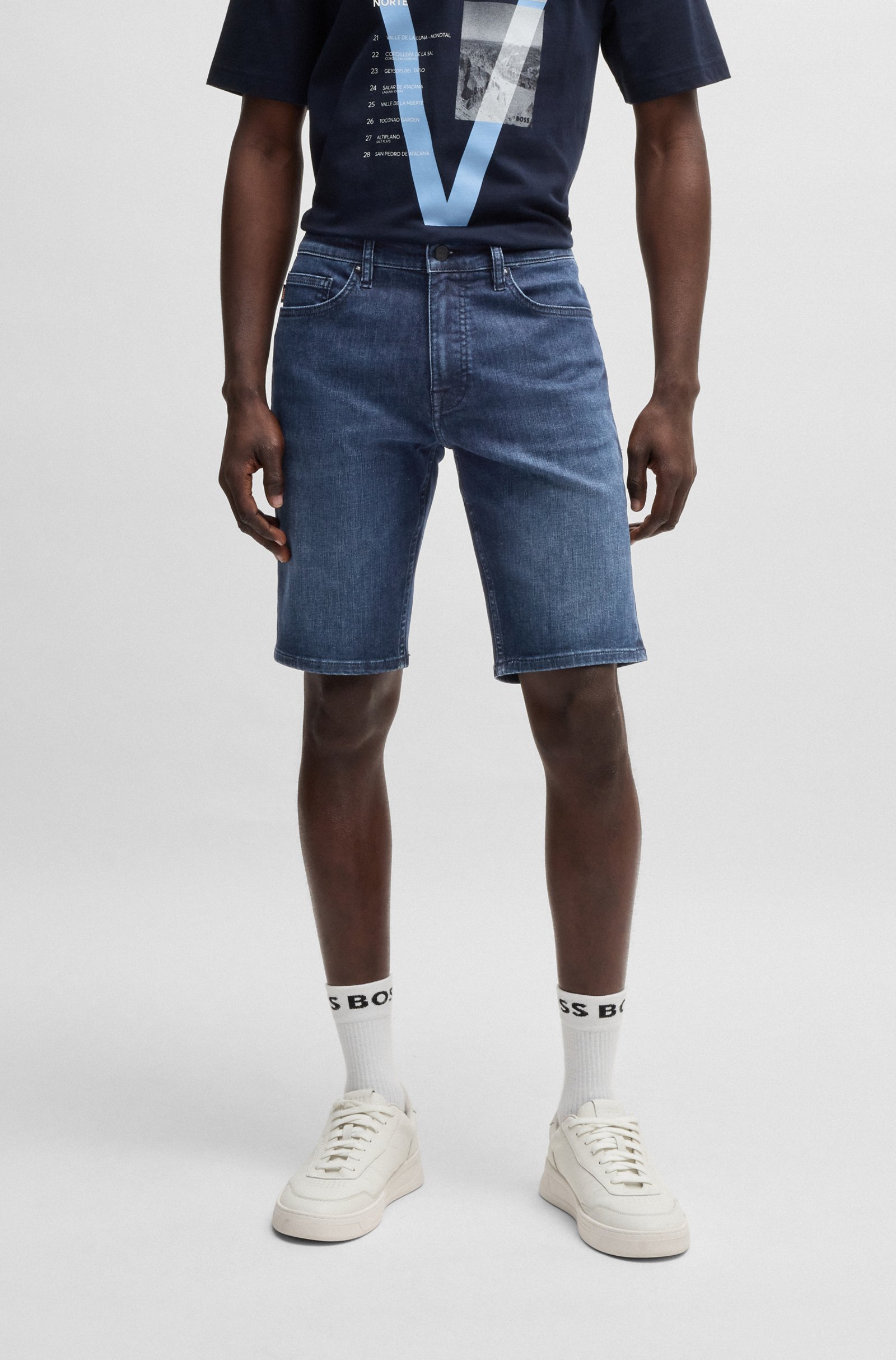 Шорты джинсовые Slim Fit