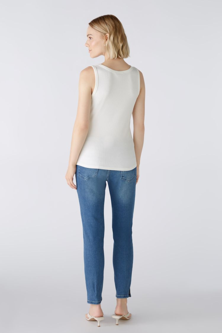Майка Slim Fit для женщин (480205), цвет Белый - №4