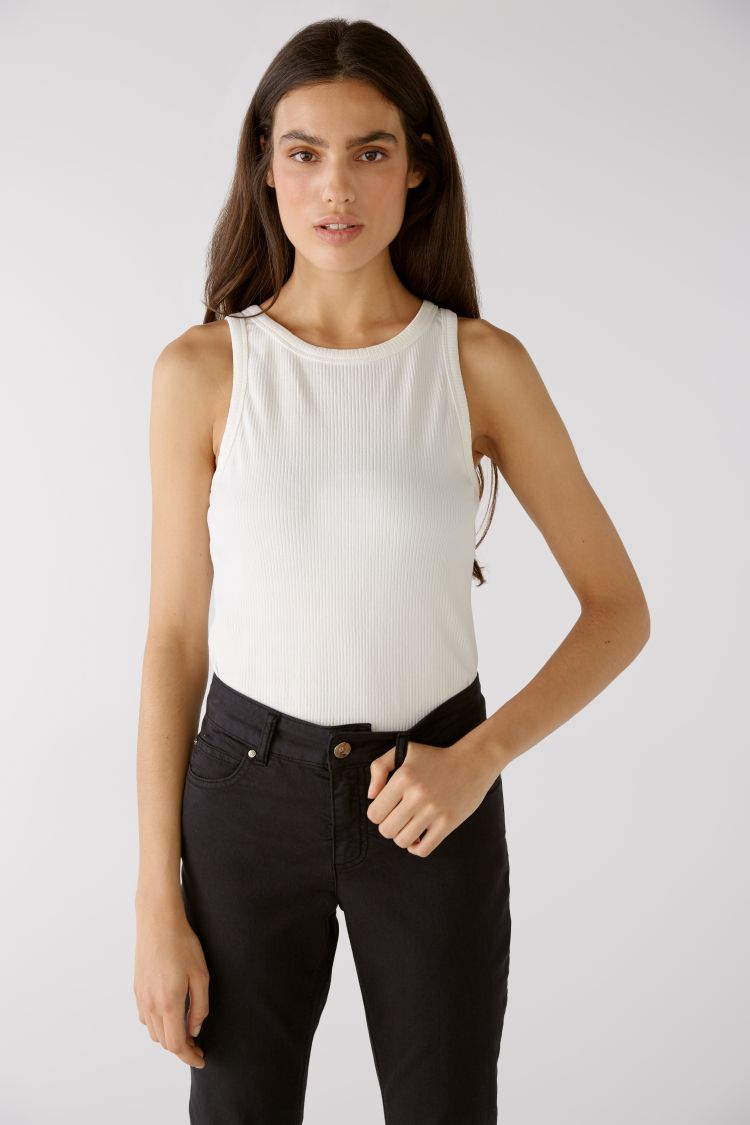 Майка Slim Fit для женщин (480243), цвет Белый - №4