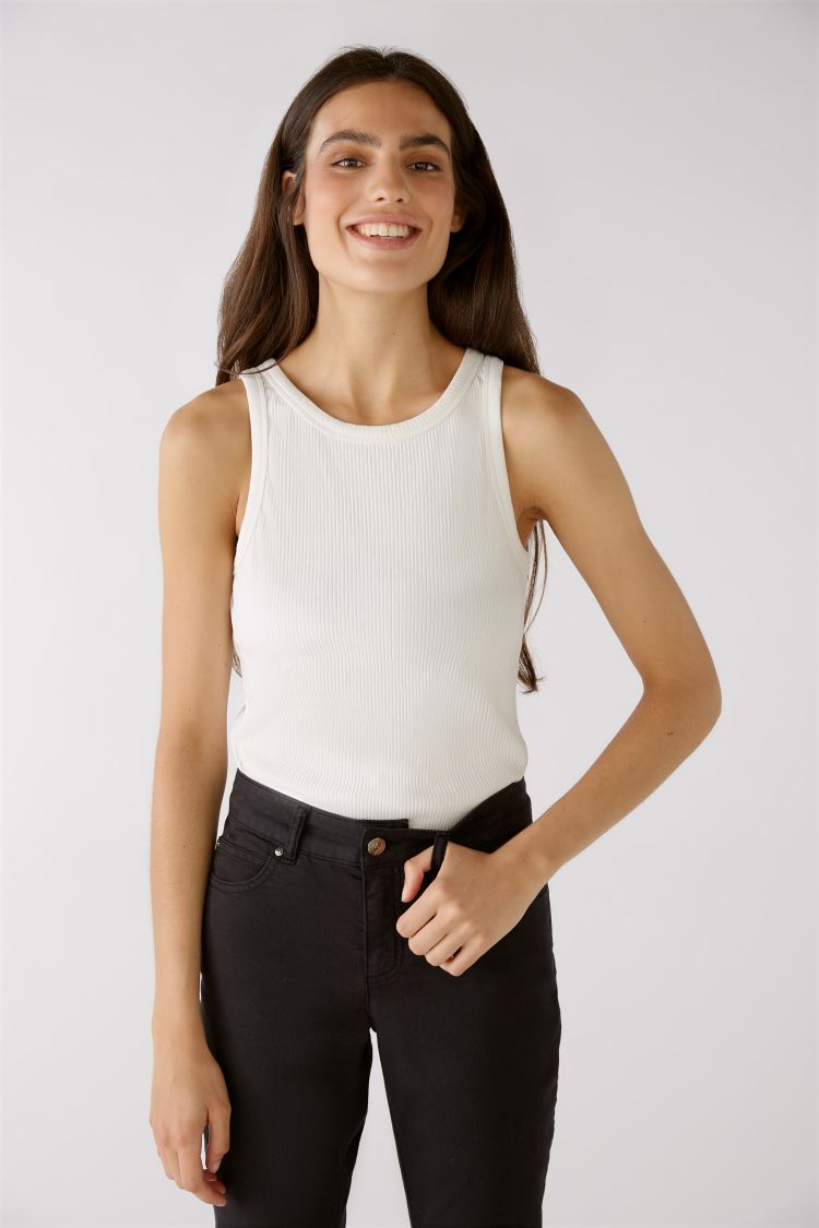 Майка Slim Fit для женщин (480243), цвет Белый - №6