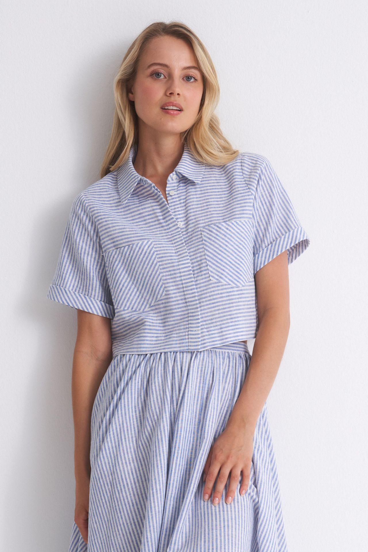 Юбка макси Regular Fit для женщин (480253), цвет Синий - №4
