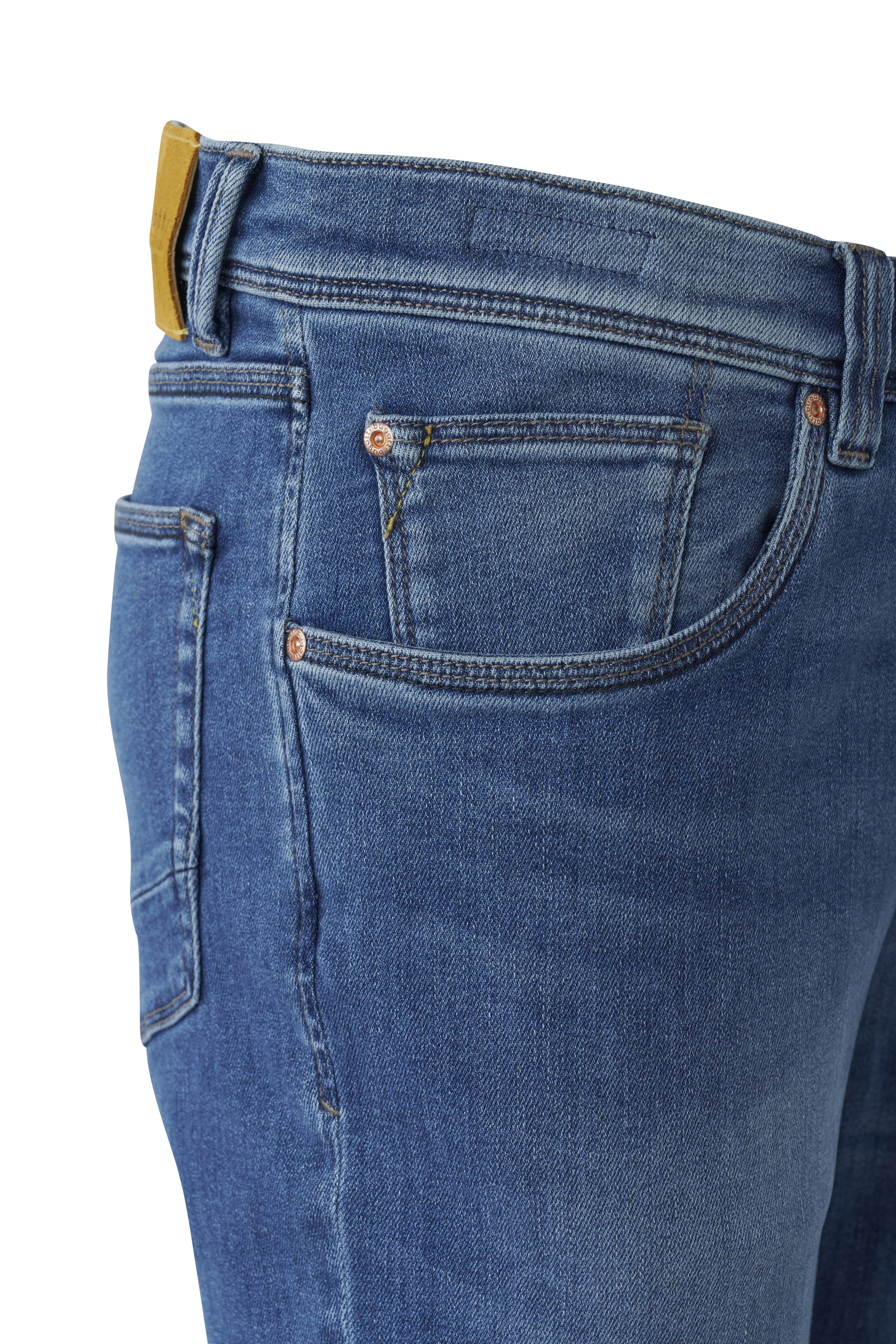 Джинси Slim Slim Fit для чоловіків (480314), колір Синій - №3