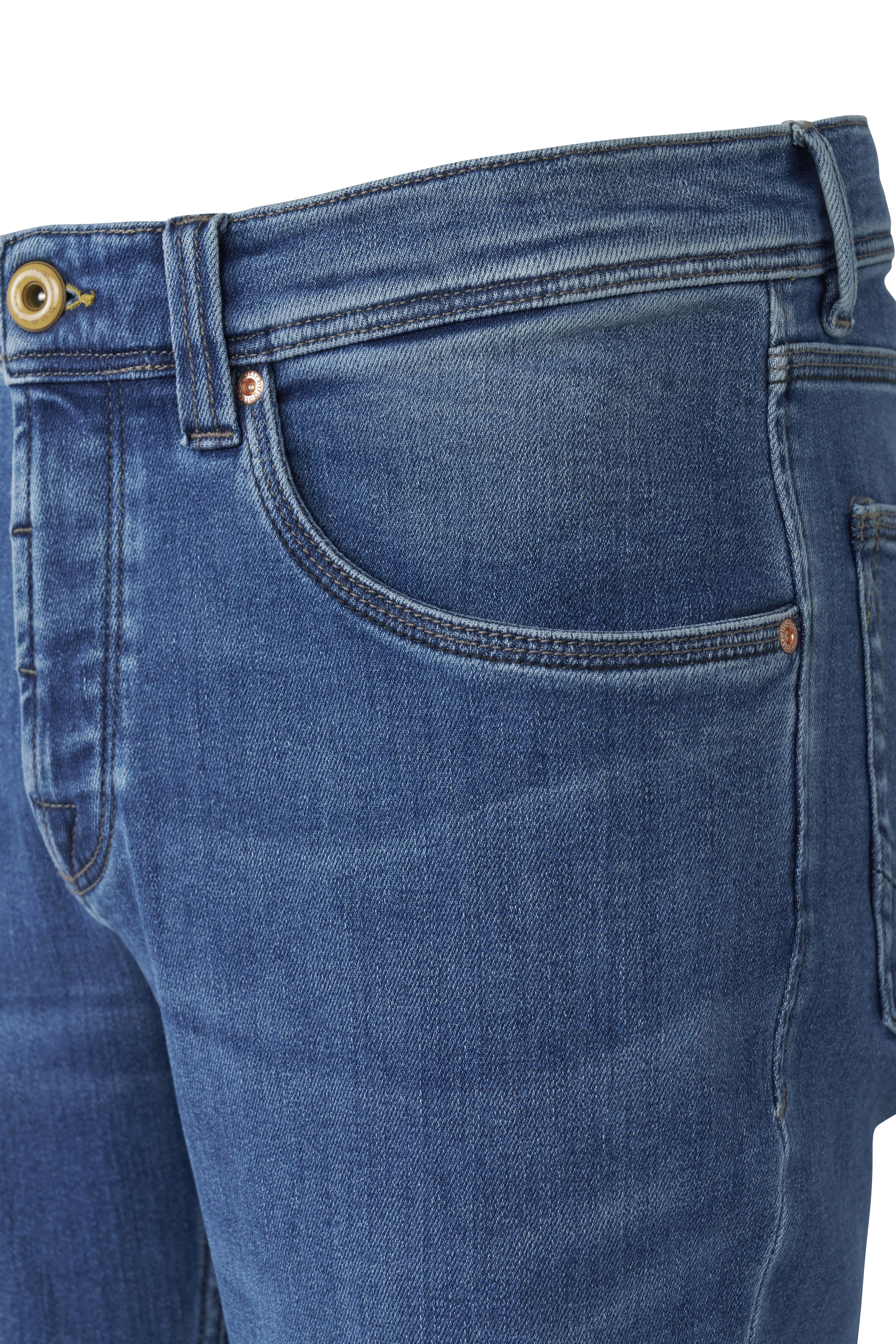 Джинси Slim Slim Fit для чоловіків (480314), колір Синій - №4