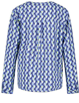 Блуза з довгим рукавом Regular Fit для жінок (480498), колір Синій - №2