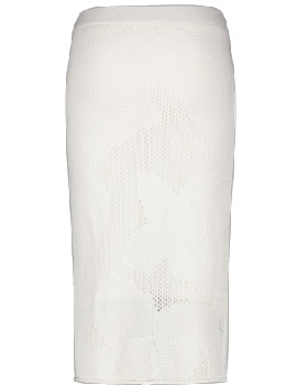 Юбка миди Slim Fit для женщин (480524), цвет Белый - №2
