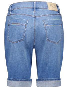 Шорты джинсовые Slim Fit для женщин (480595), цвет Синий - №2