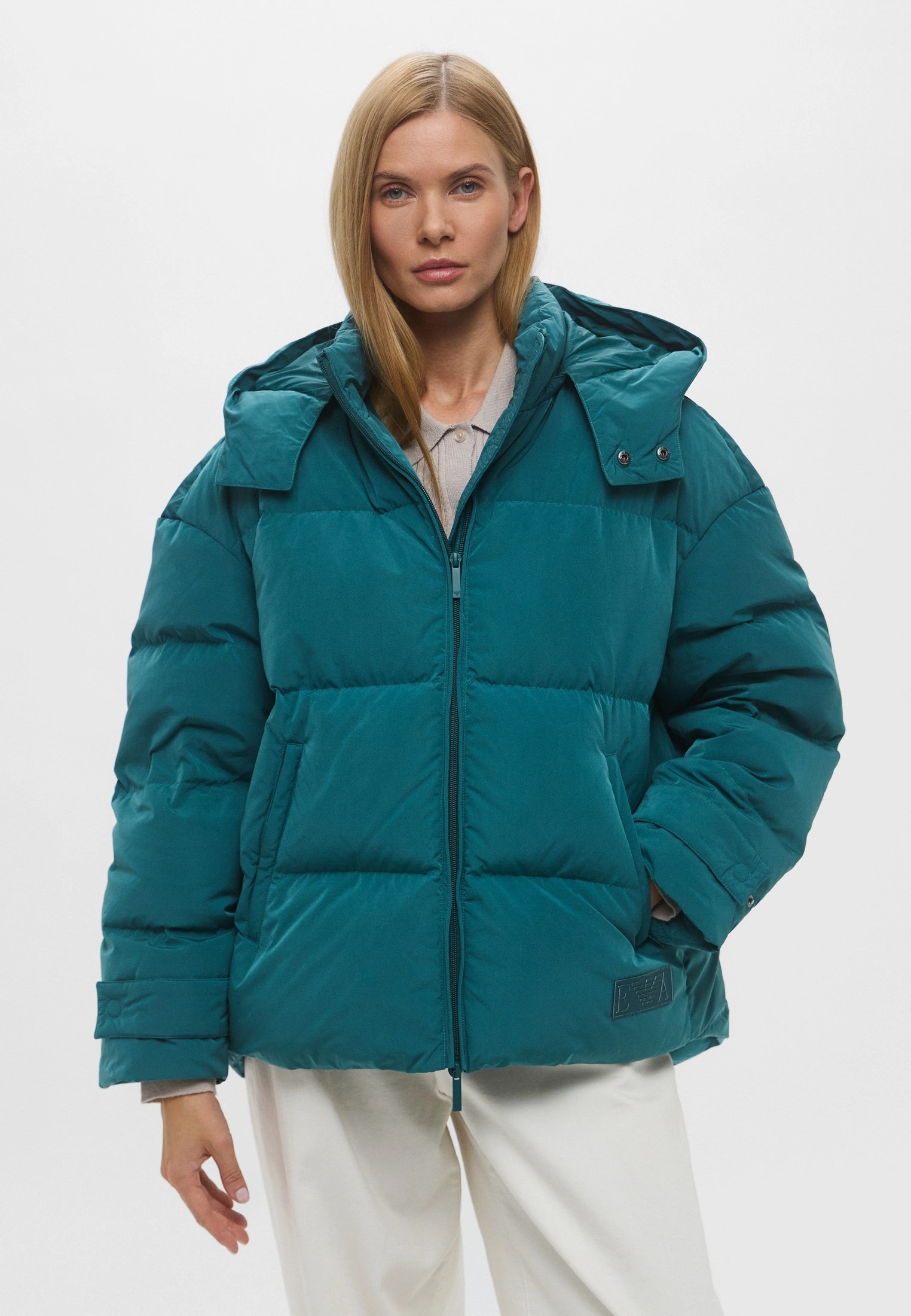 Пуховик Relaxed Fit