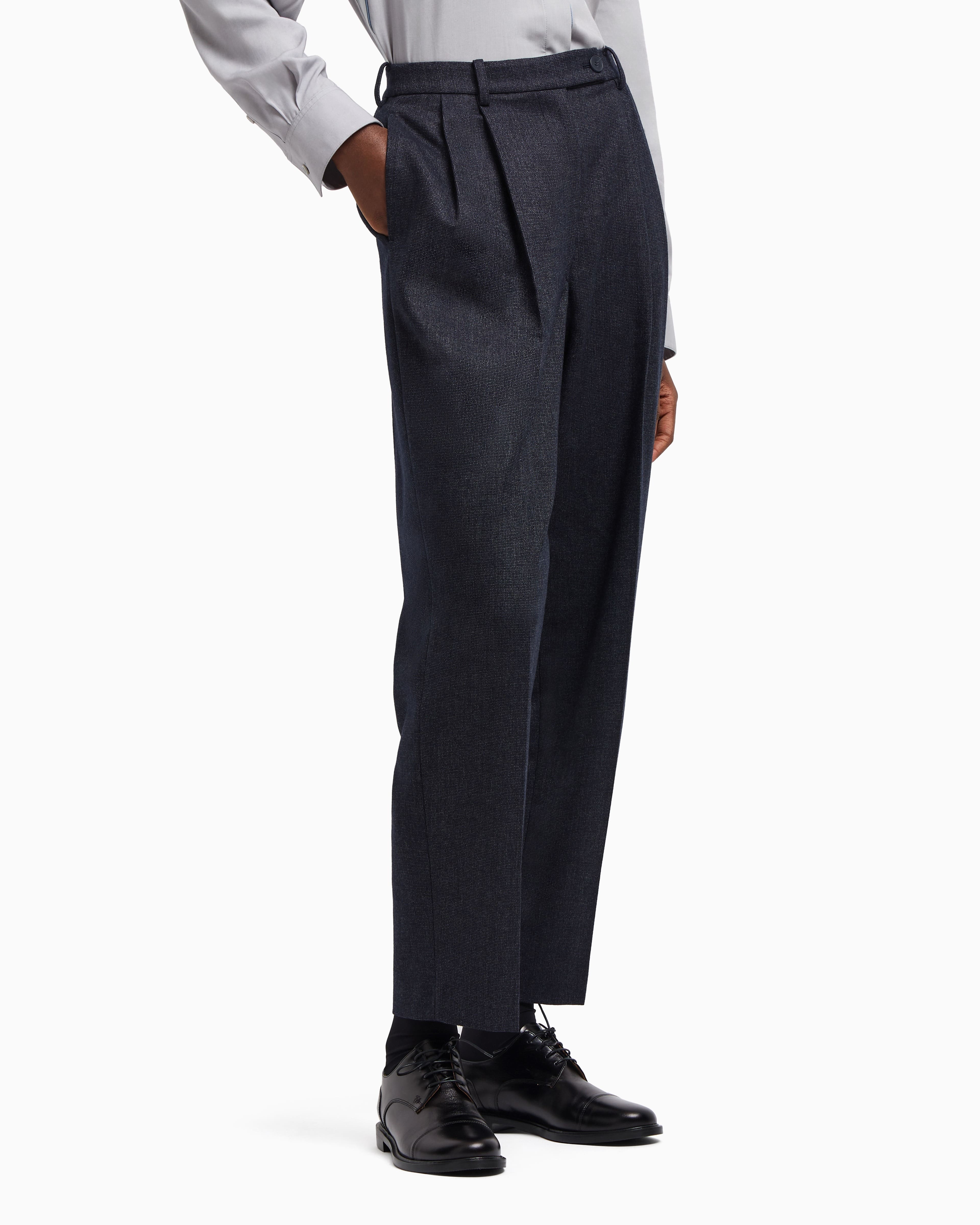 Брюки костюмные Regular Fit Высокая