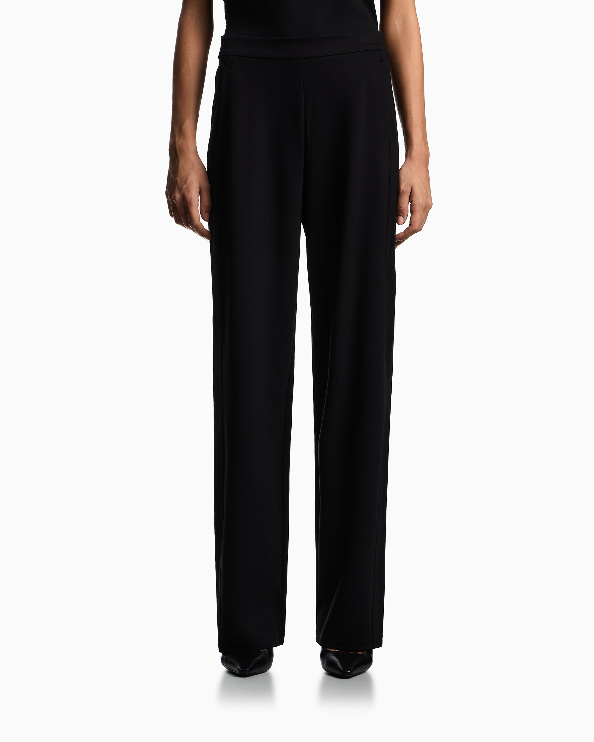 Брюки джерсі Regular Fit Висока