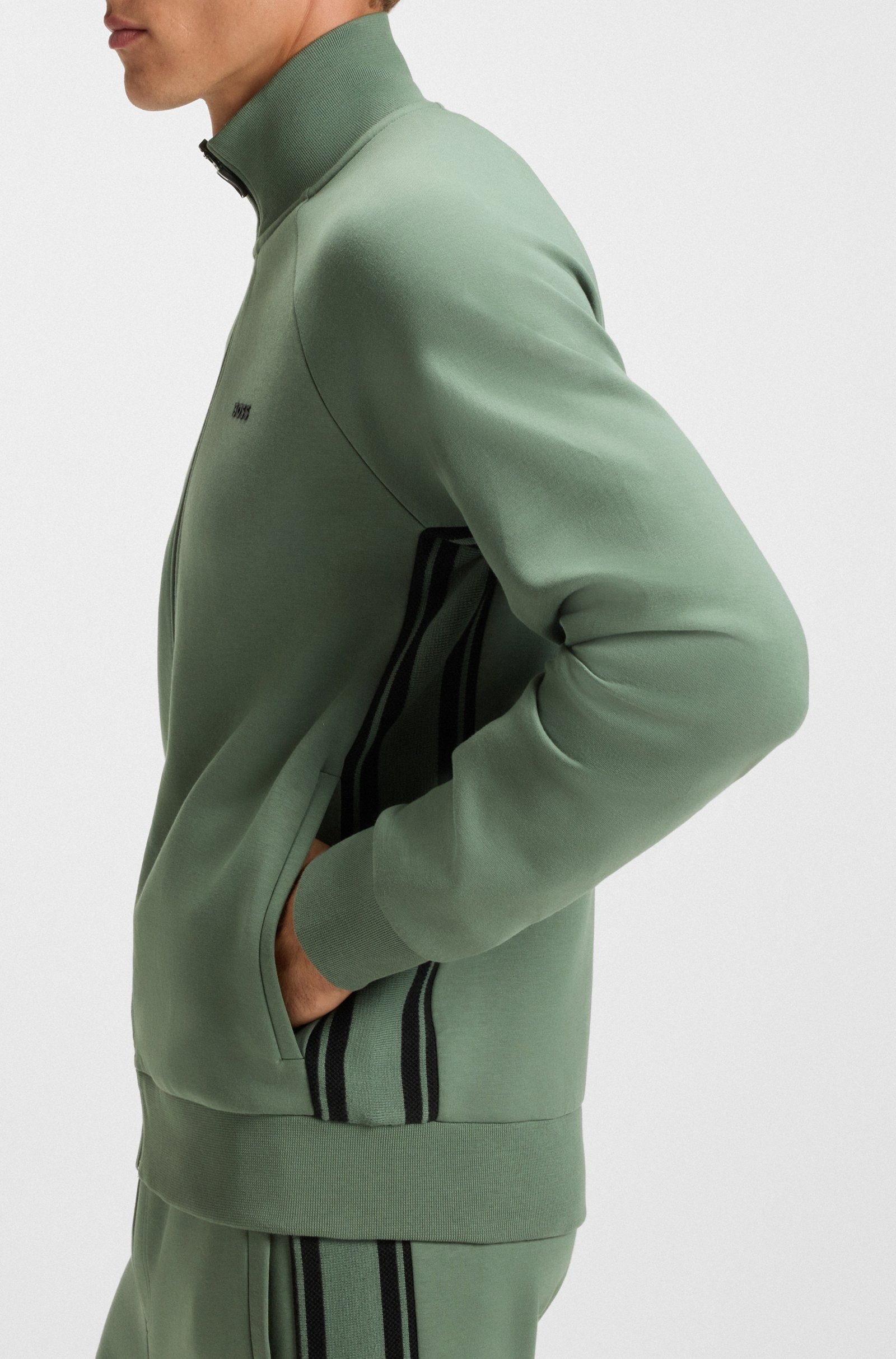 Спортивний костюм Regular Fit для чоловіків (481676), колір Зелений - №5