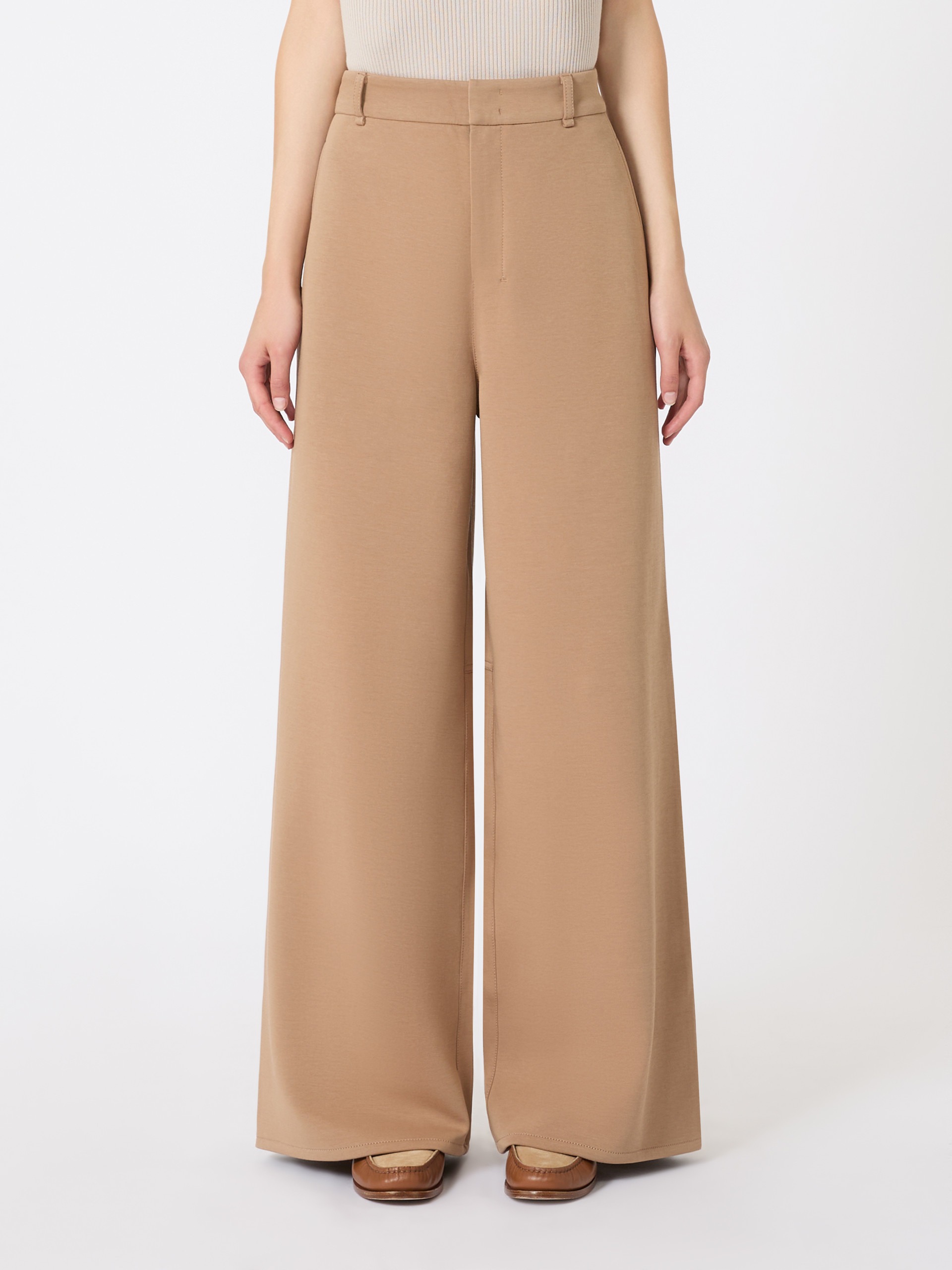 Брюки джерси Relaxed Fit Высокая