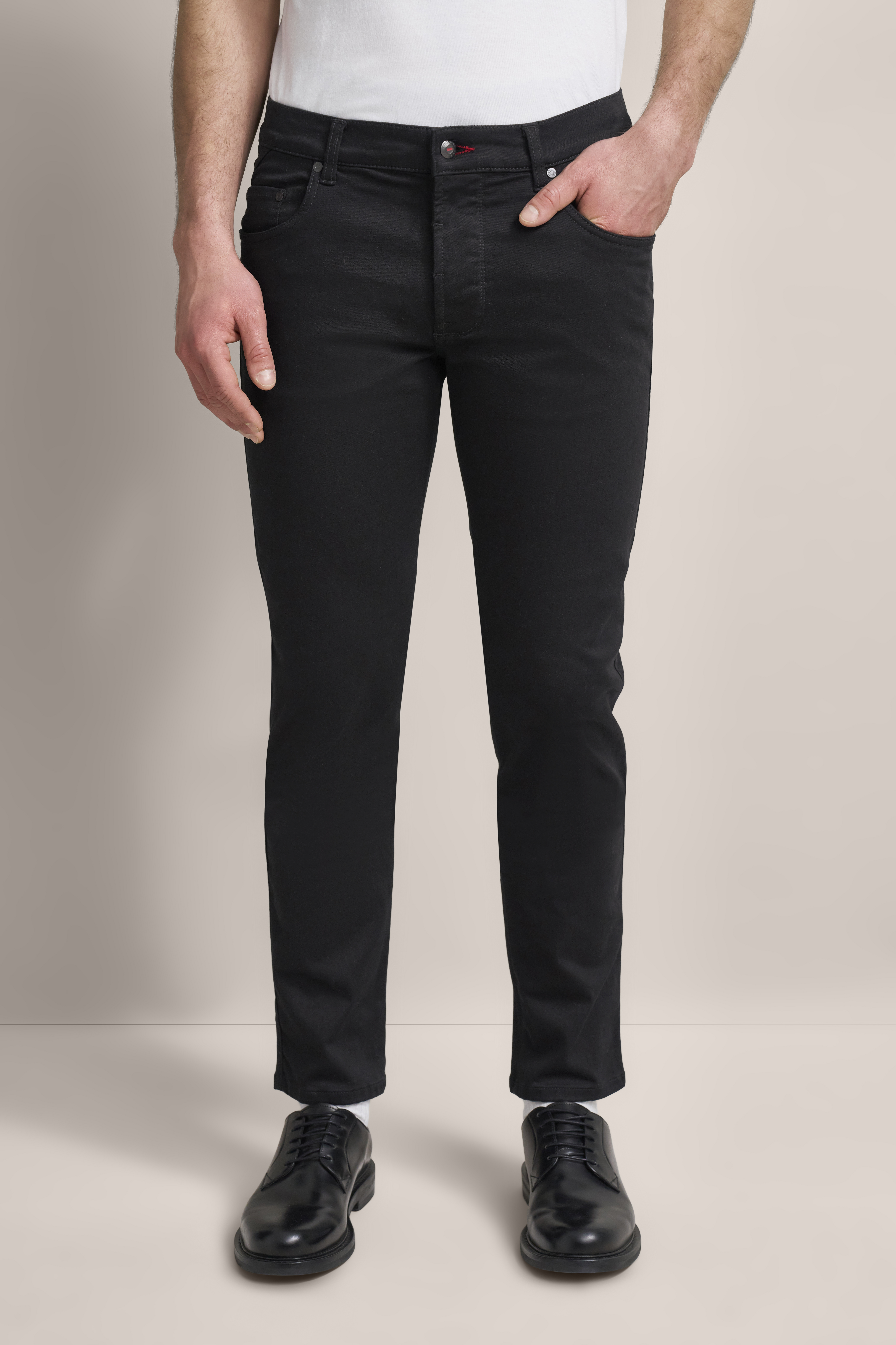 Джинси Slim Slim Fit для чоловіків (482517), колір Чорний - №2