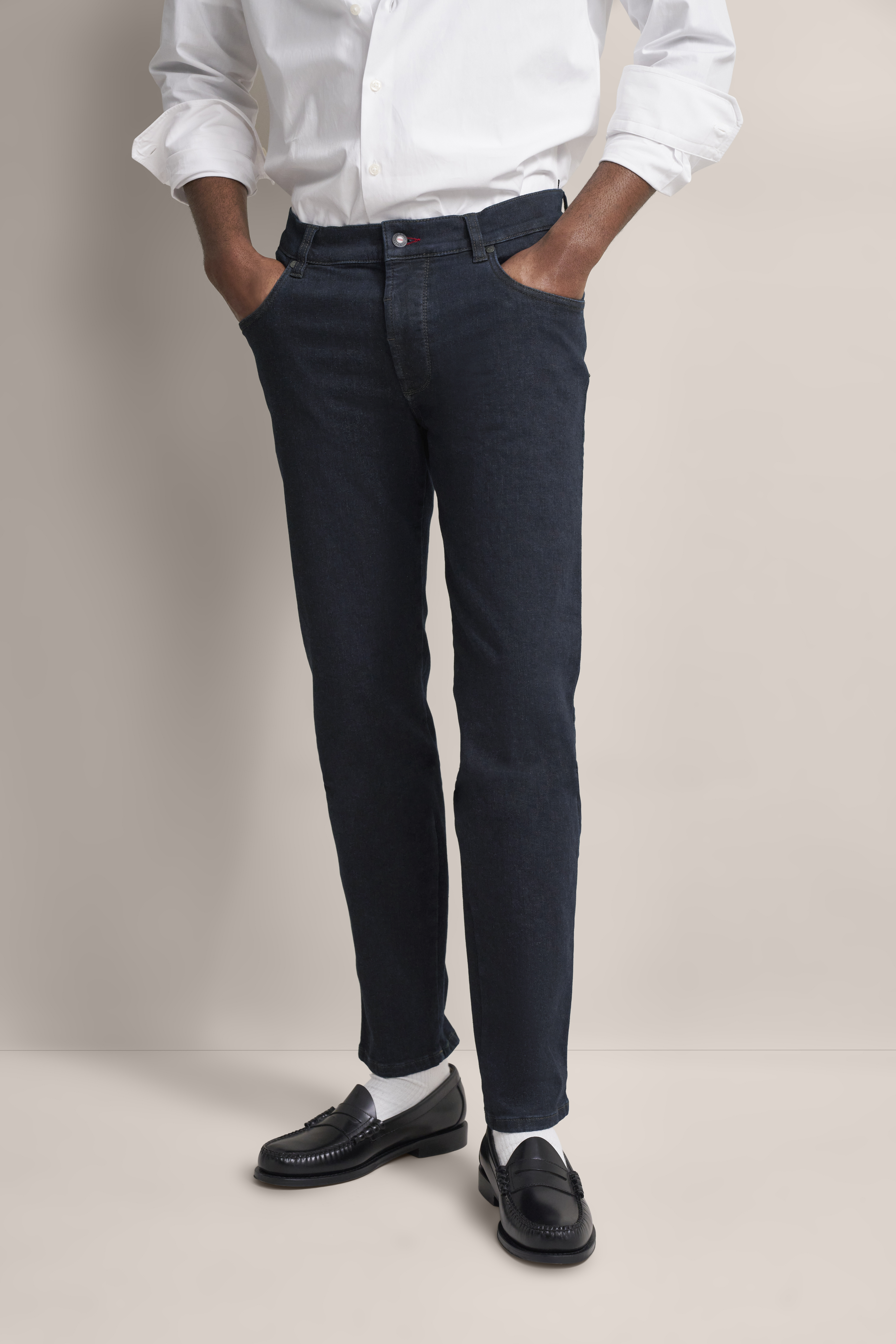 Джинси Slim Slim Fit для чоловіків (482519), колір Синій - №3