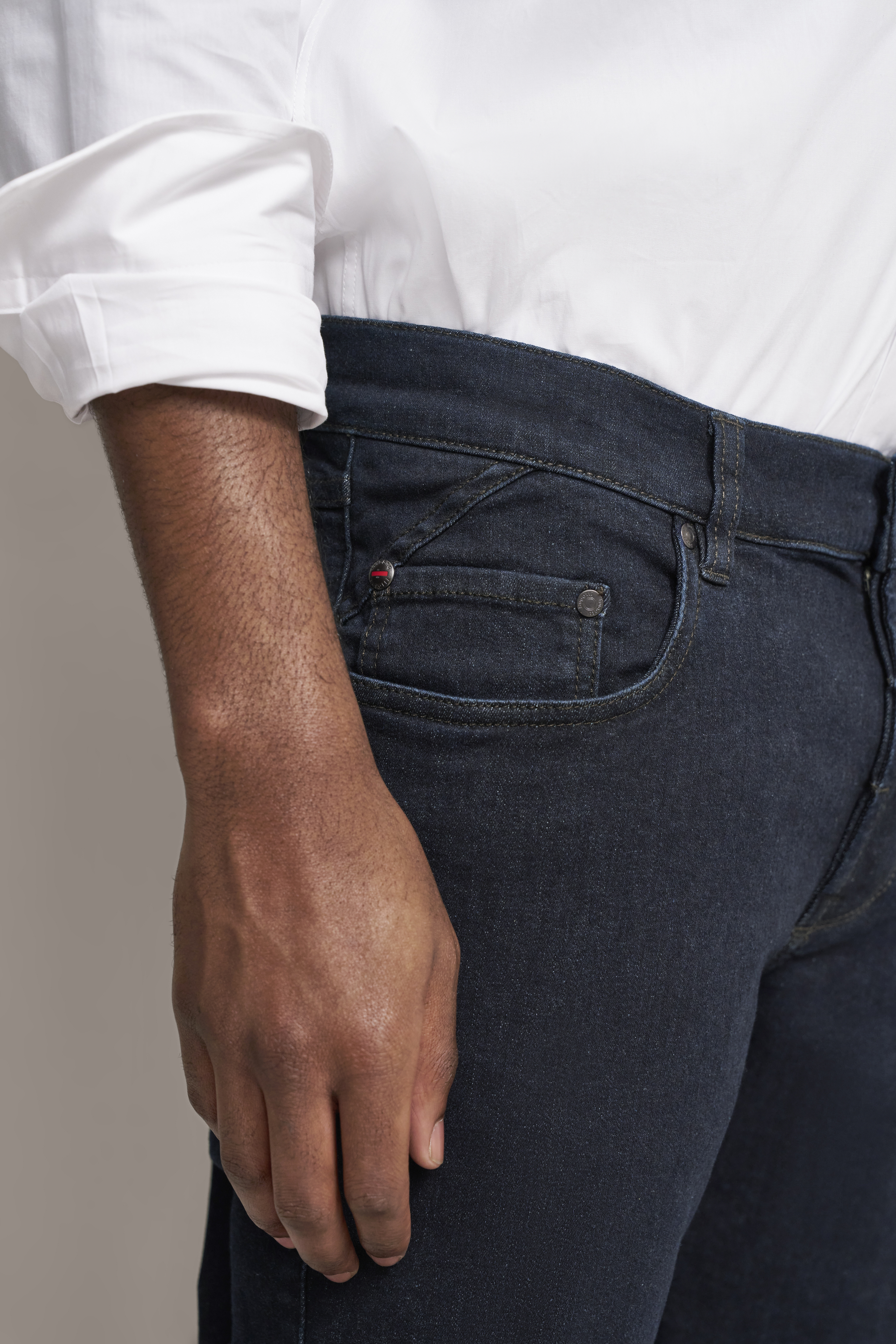 Джинси Slim Slim Fit для чоловіків (482519), колір Синій - №6