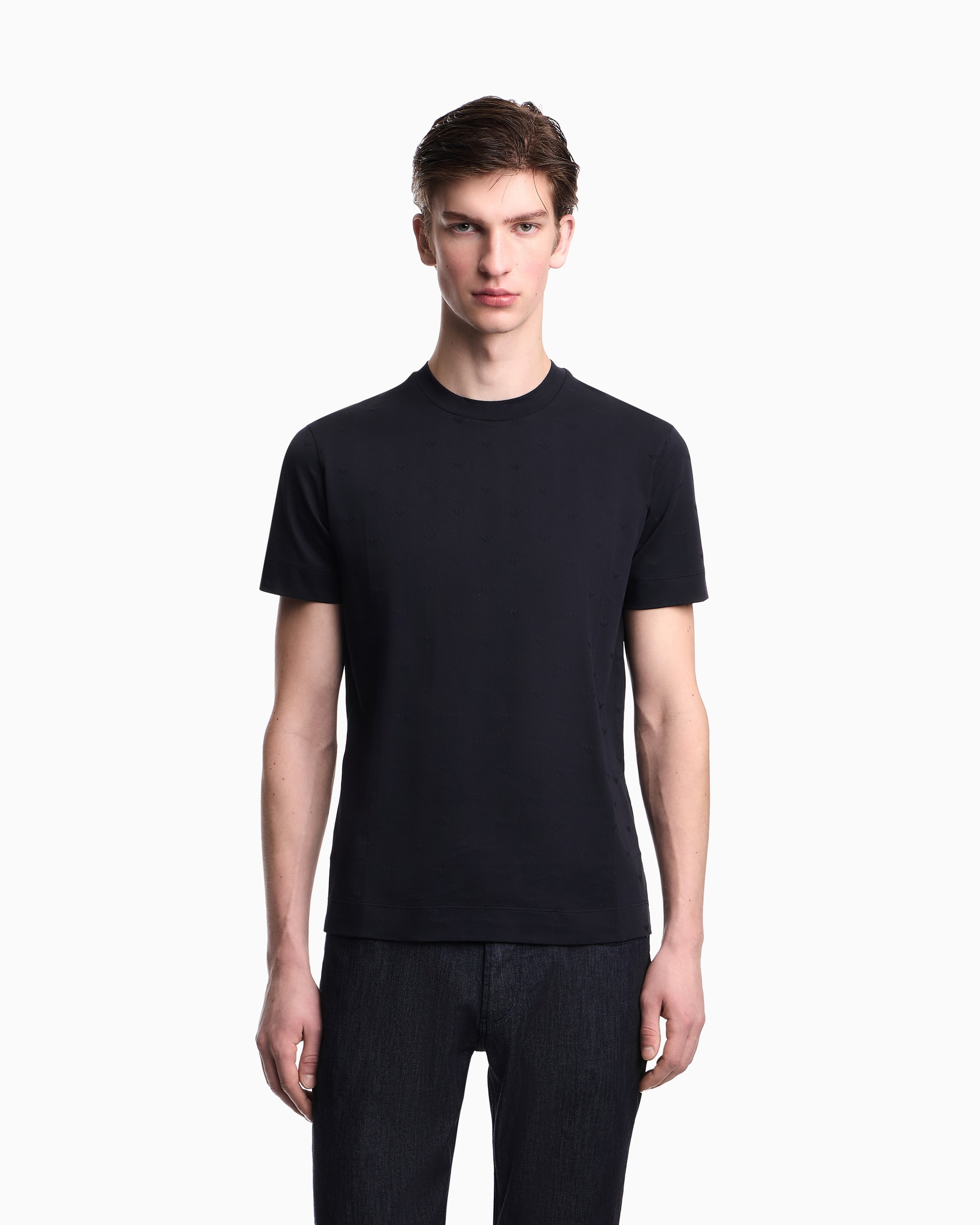 Футболка Slim Fit для мужчин (484364), цвет Синий - №2