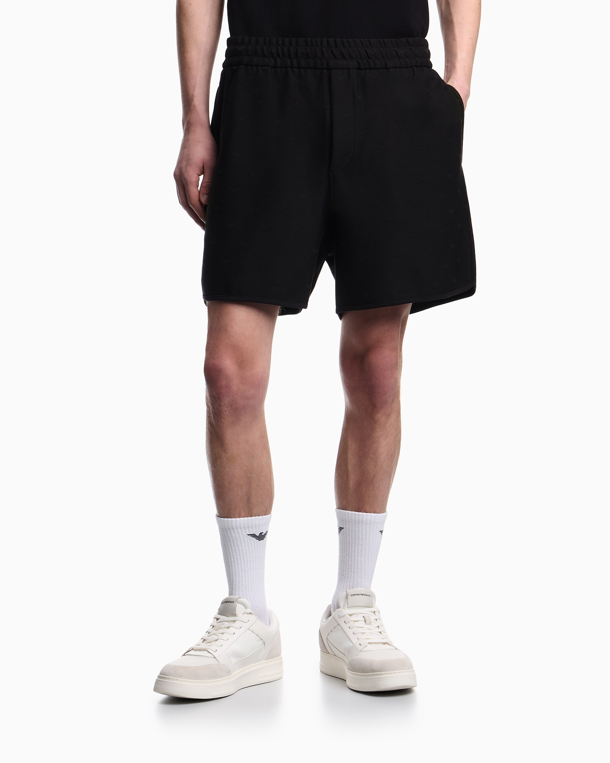 Шорты Regular Fit для мужчин (484369), цвет Черный - №2
