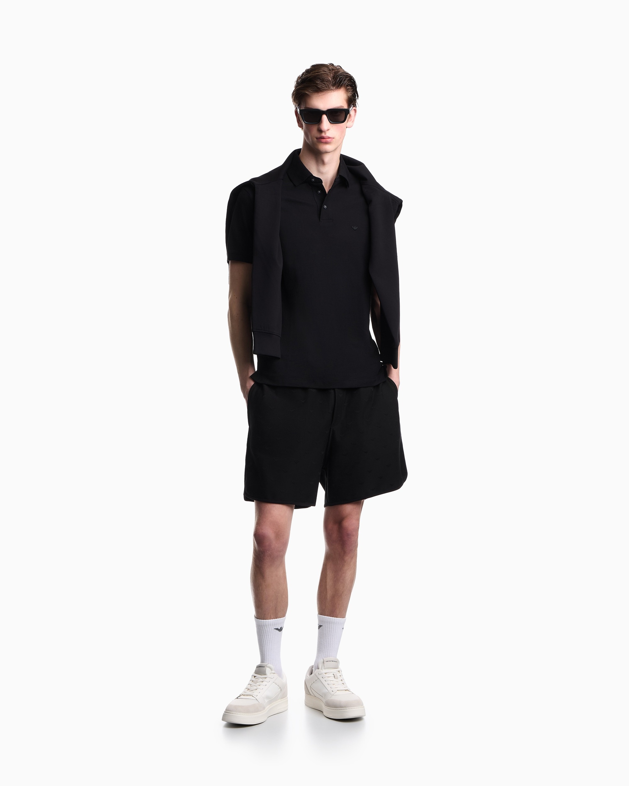 Шорты Regular Fit для мужчин (484369), цвет Черный - №3