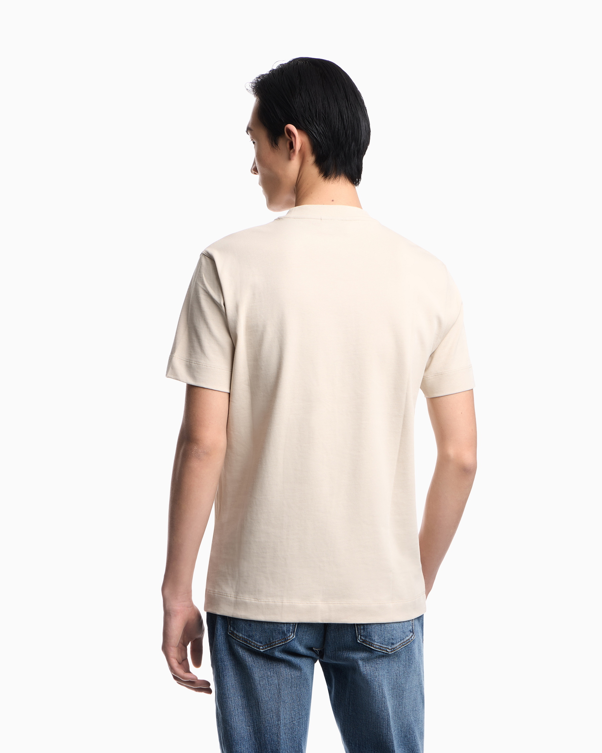 Футболка Slim Fit для чоловіків (484372), колір Бежевий - №4