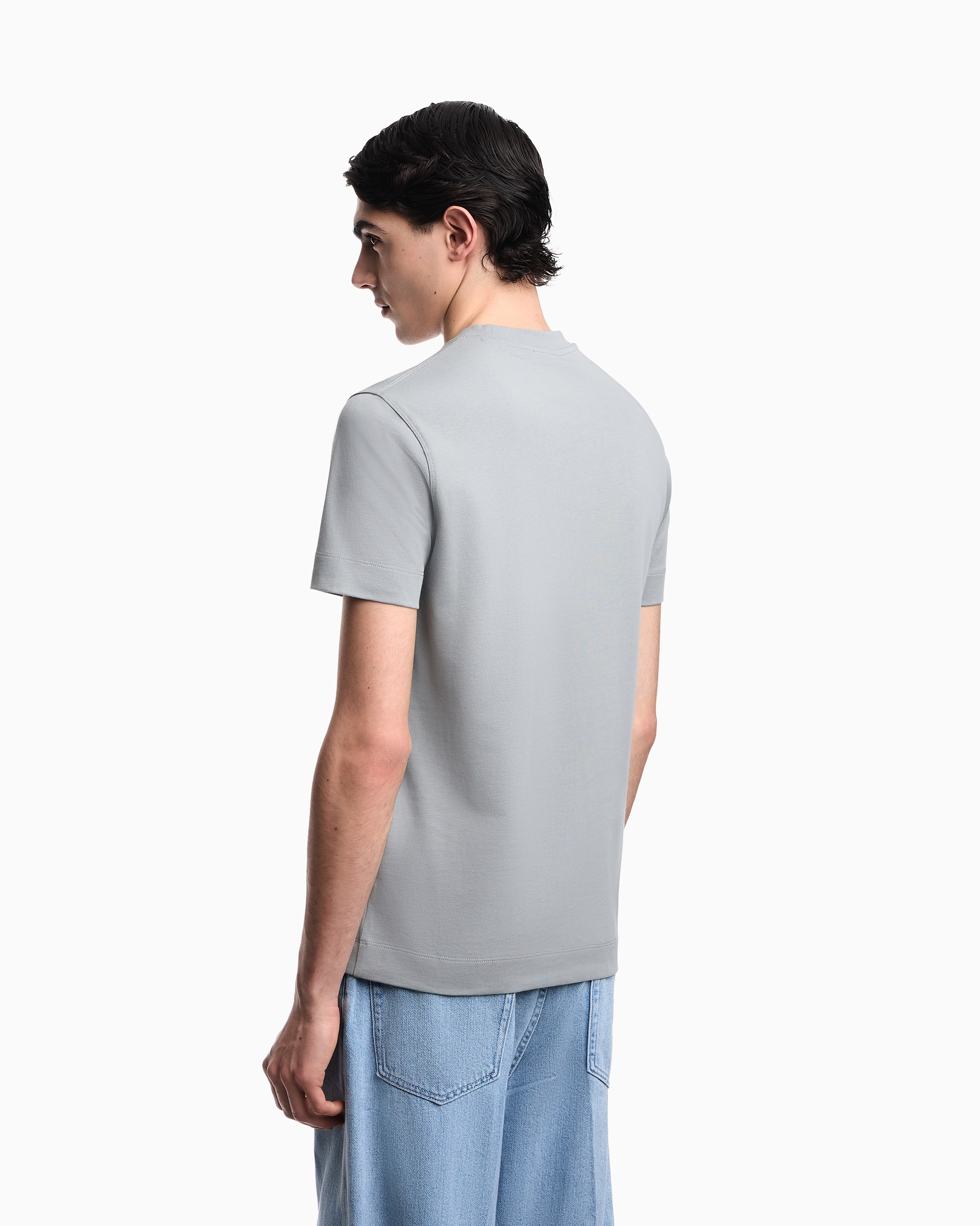 Футболка Slim Fit для мужчин (484374), цвет Синий - №4