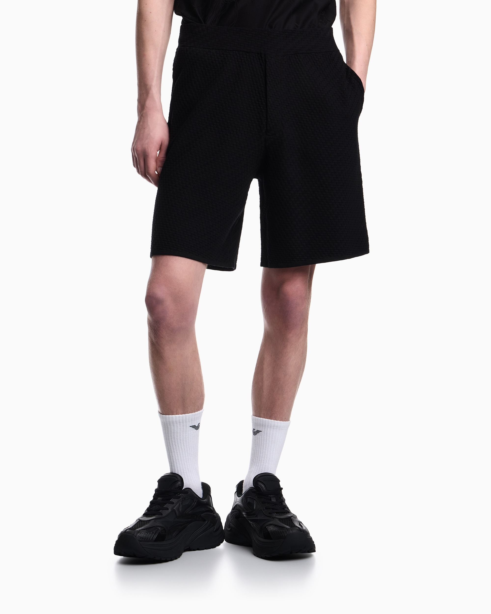 Шорты Regular Fit для мужчин (484382), цвет Черный - №2