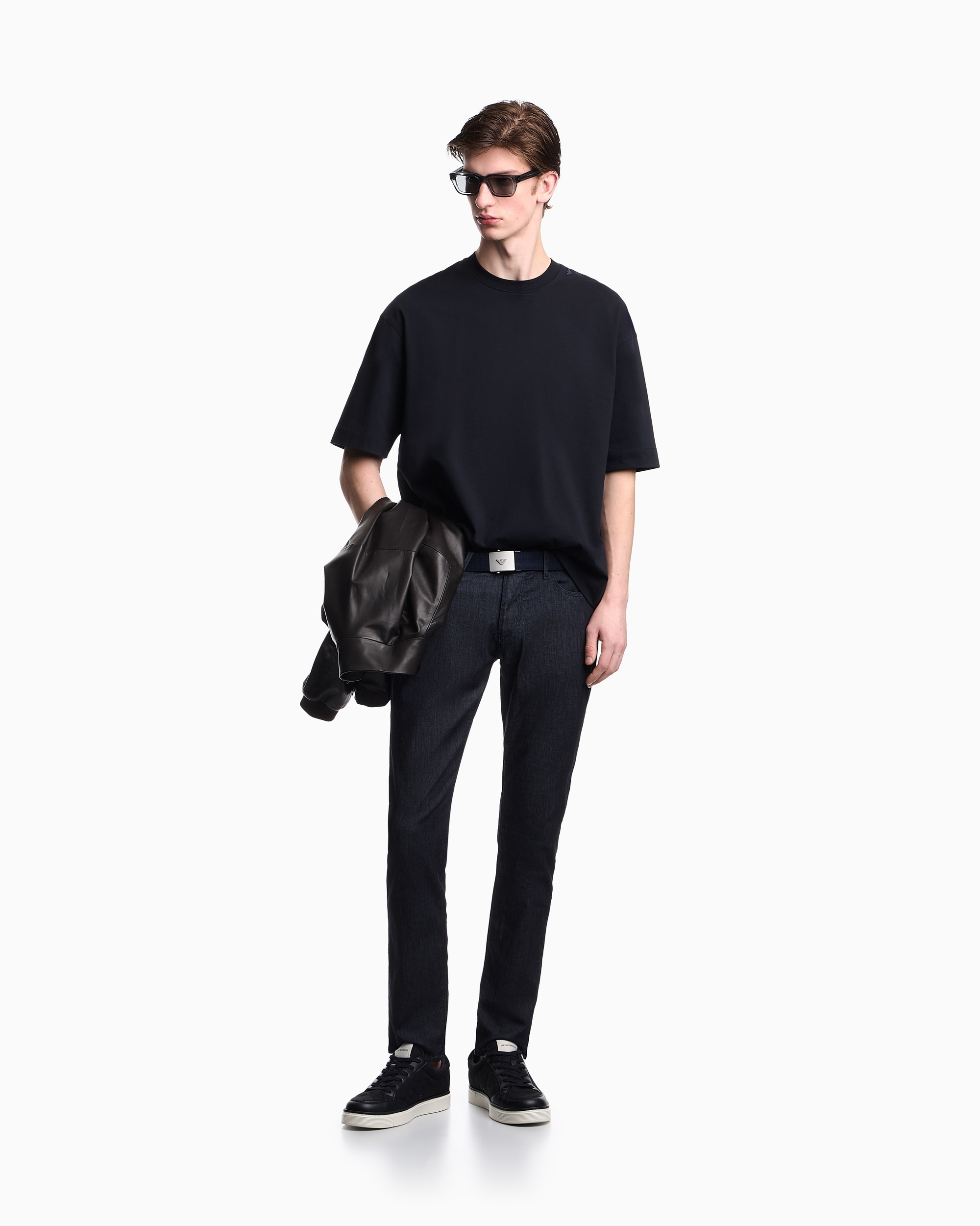 Футболка Relaxed Fit для мужчин (484388), цвет Синий - №3