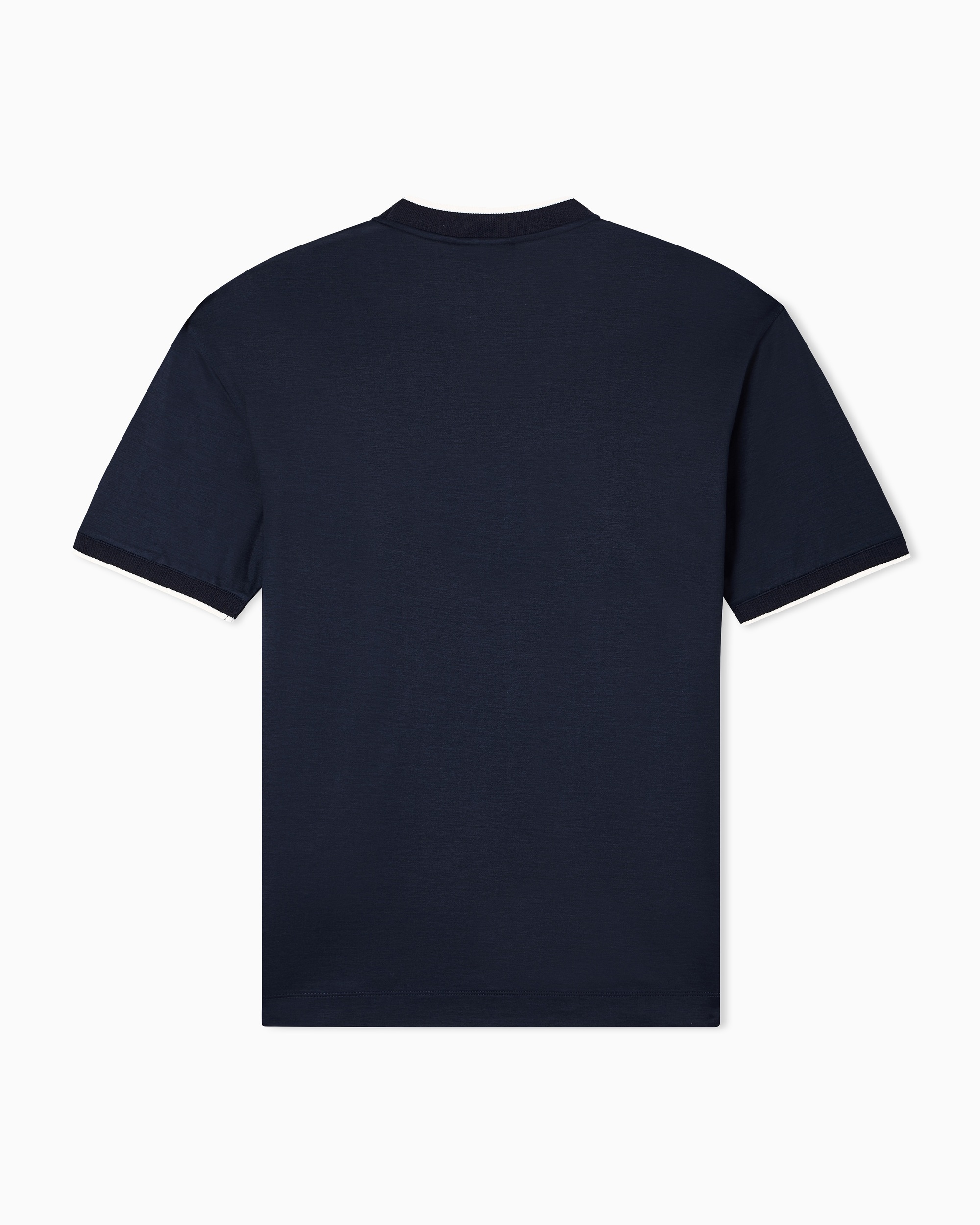 Футболка Slim Fit для чоловіків (484392), колір Синій - №3