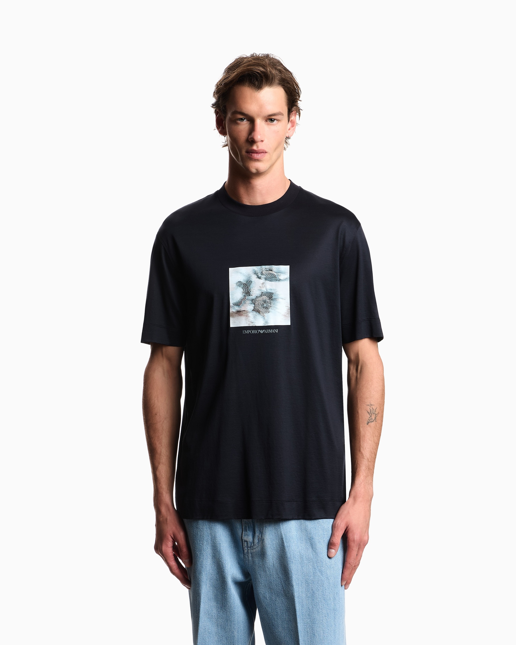 Футболка Regular Fit для чоловіків (484393), колір Синій - №2