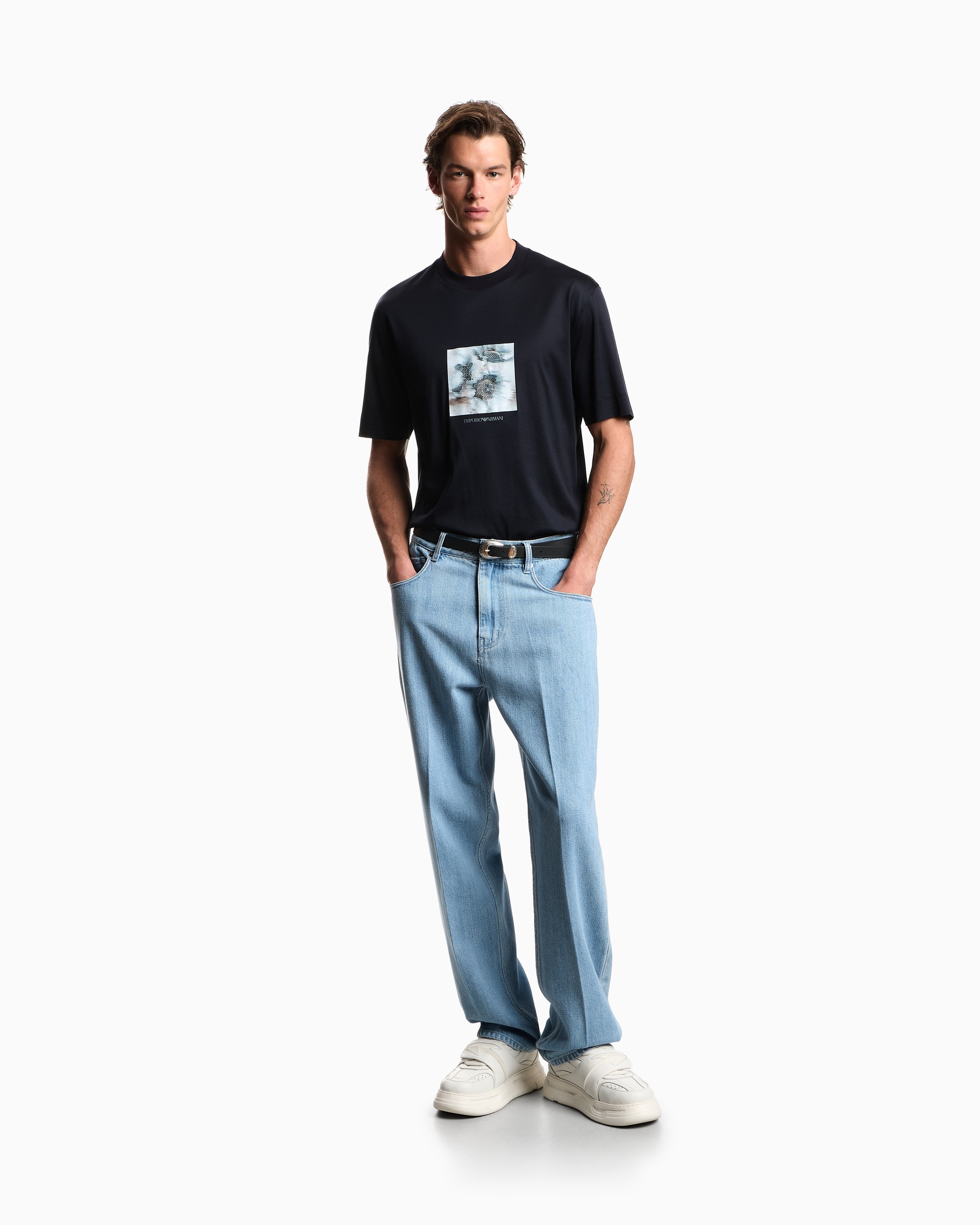 Футболка Regular Fit для чоловіків (484393), колір Синій - №3