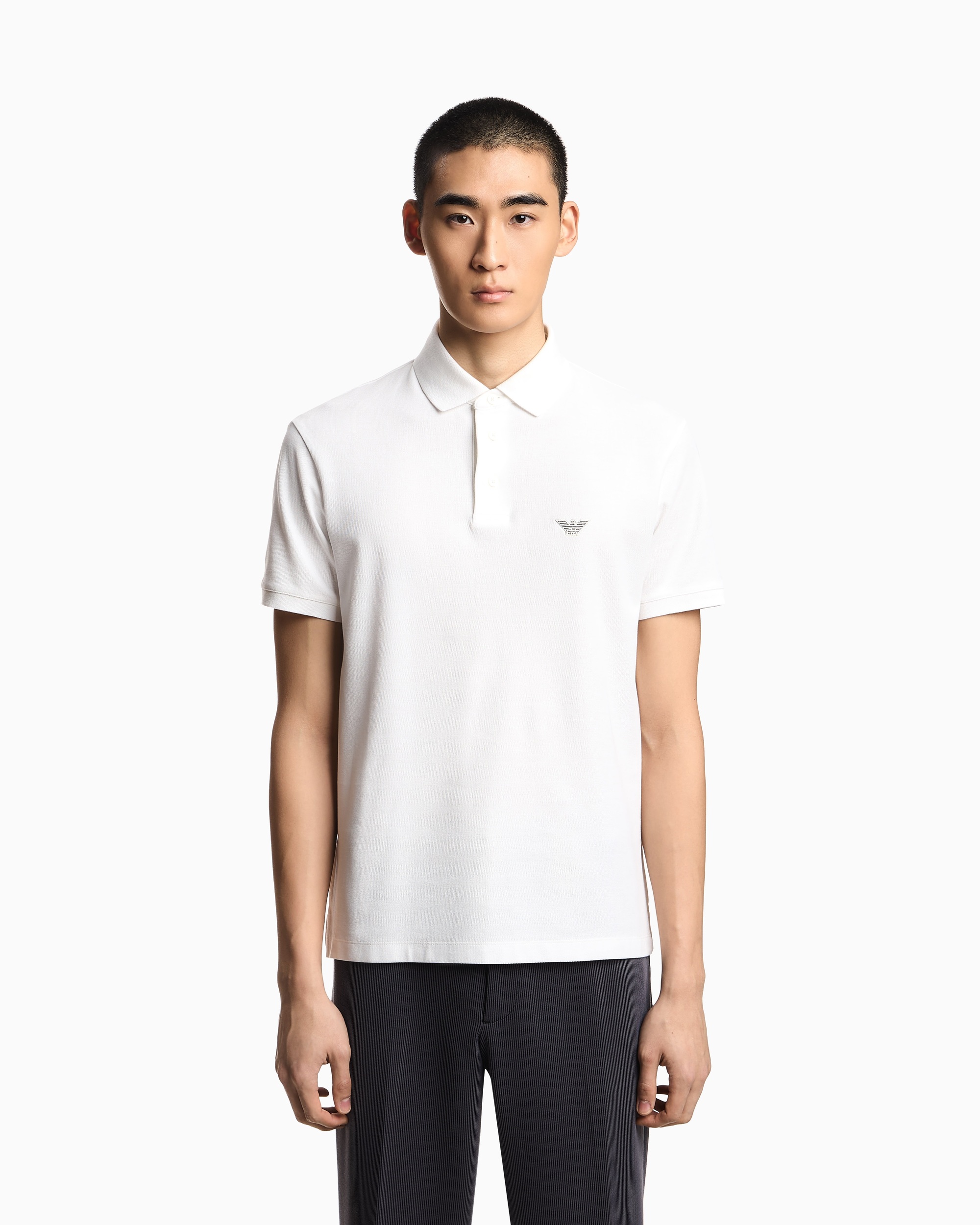 Поло Regular Fit для чоловіків (484398), колір Білий - №2