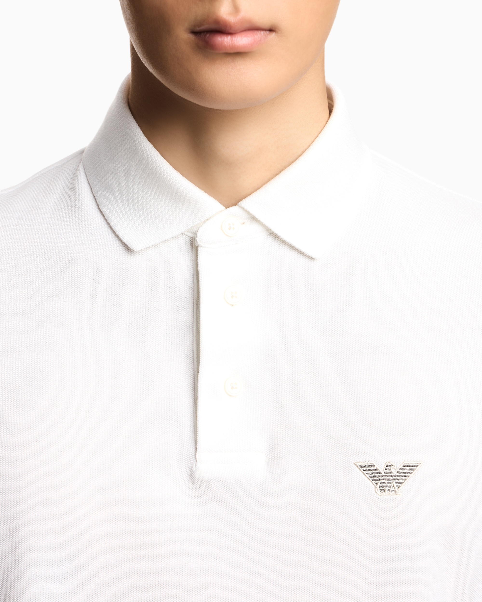 Поло Regular Fit для чоловіків (484398), колір Білий - №5