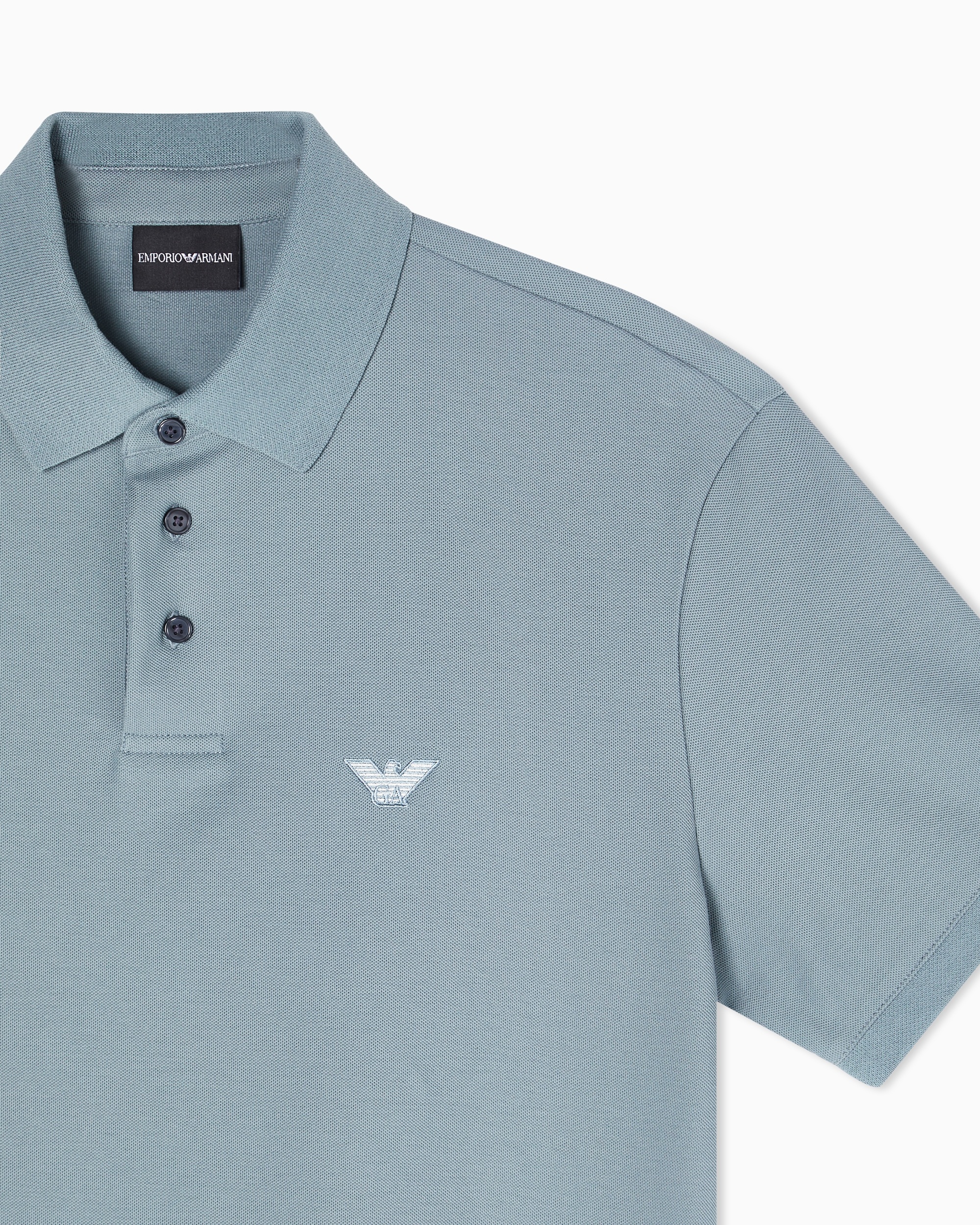 Поло Regular Fit для чоловіків (484399), колір Синій - №4