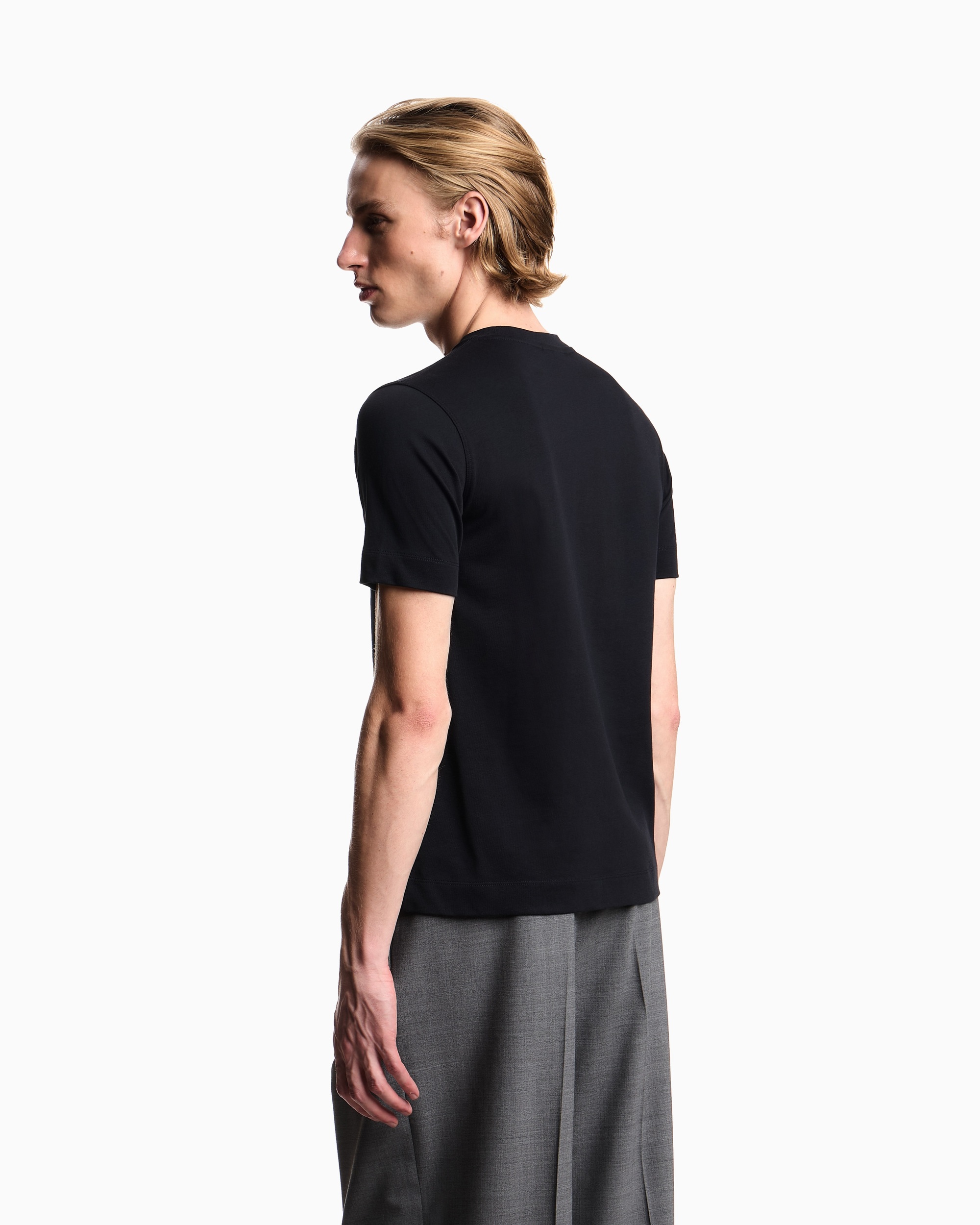 Футболка Slim Fit для чоловіків (484401), колір Синій - №4