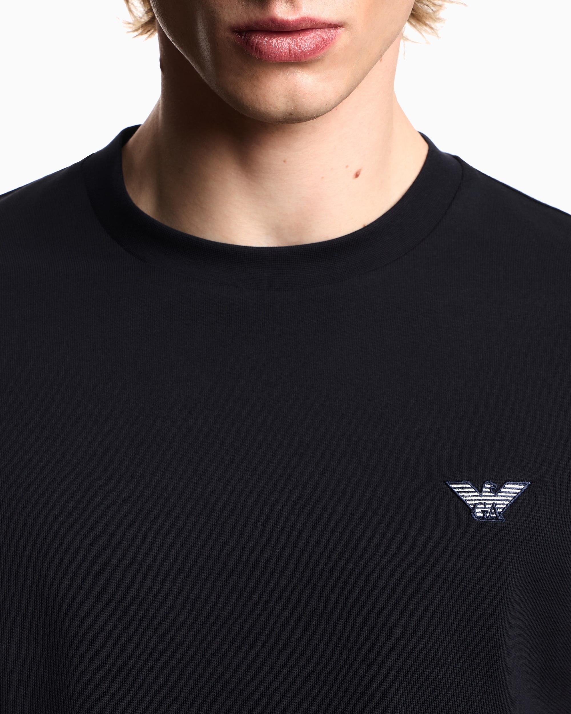 Футболка Slim Fit для чоловіків (484401), колір Синій - №5