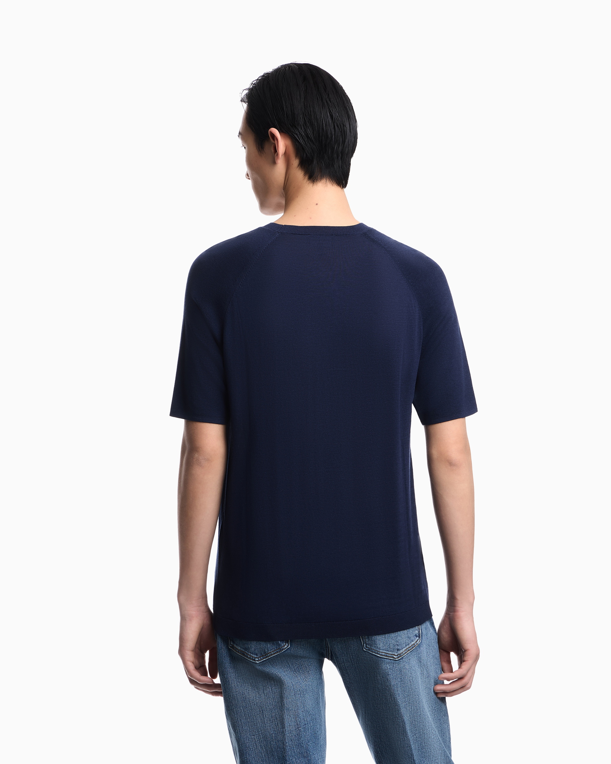 Футболка трикотажна Regular Fit для чоловіків (484403), колір Синій - №4