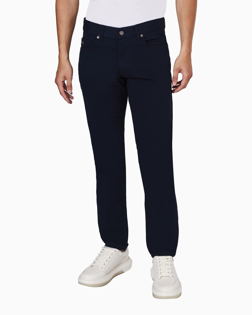 Брюки 5 карманів Regular Regular Fit Середня для чоловіків (484419), колір Синій - №3