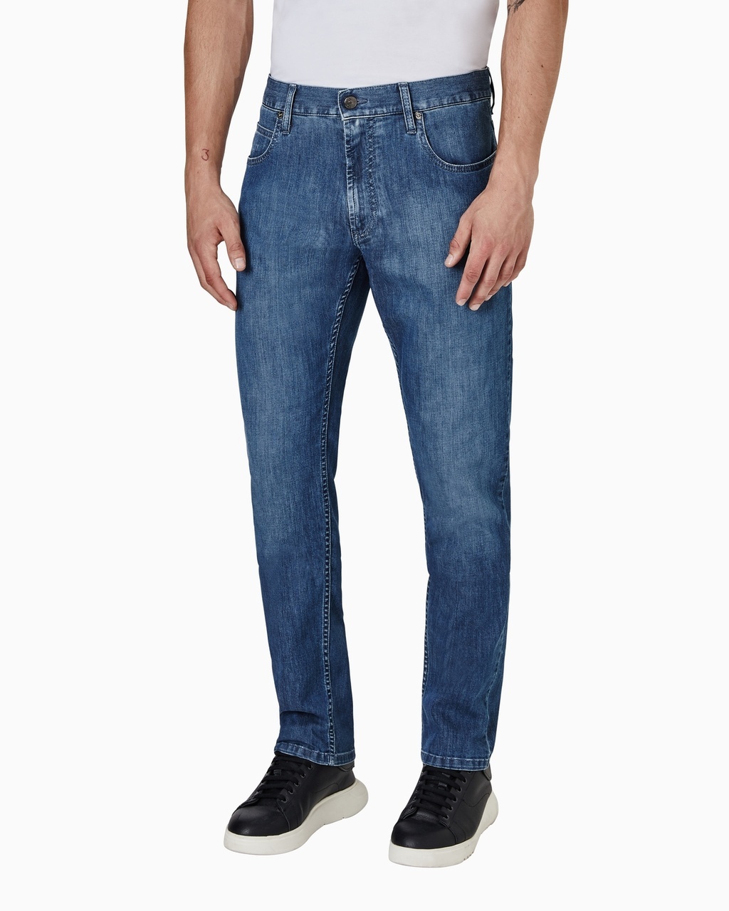 Джинси Regular Regular Fit Середня для чоловіків (484423), колір Синій - №3