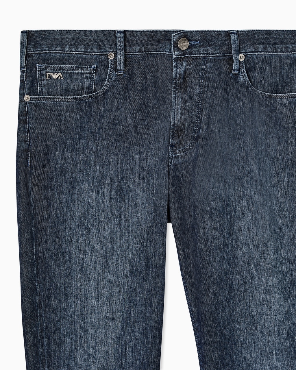 Джинси Slim Slim Fit Низька для чоловіків (484428), колір Синій - №4