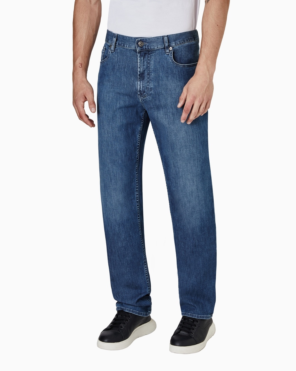 Джинси Regular Regular Fit Середня для чоловіків (484434), колір Синій - №3