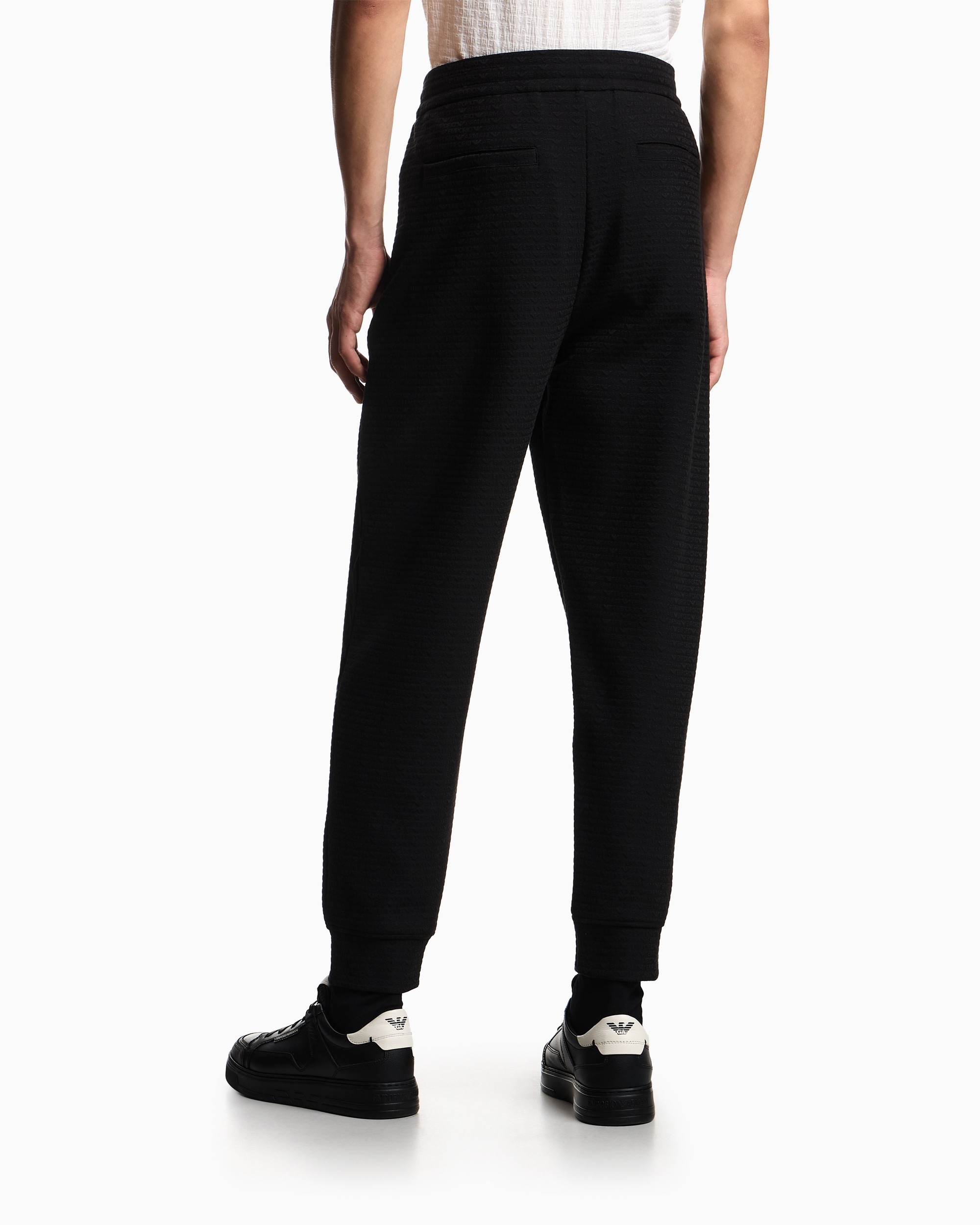 Брюки джерсі Regular Fit Висока для чоловіків (484441), колір Чорний - №4