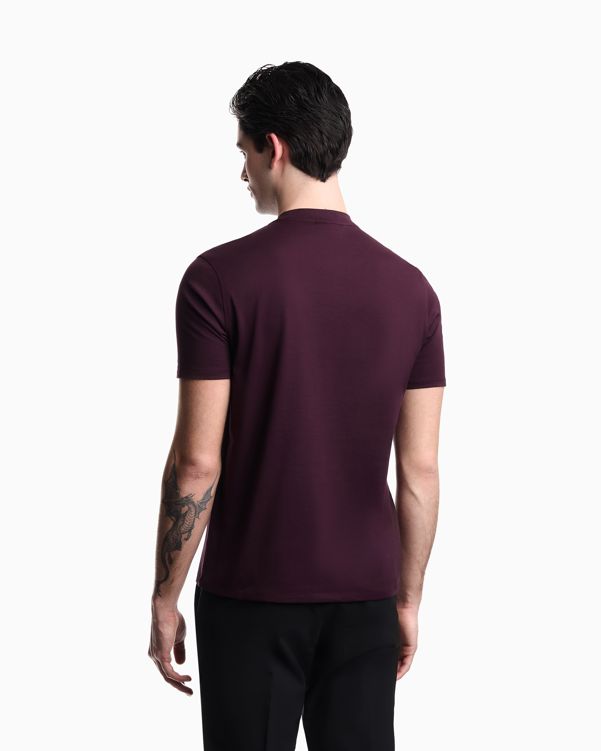 Футболка Regular Fit для чоловіків (484448), колір Бордовий - №4