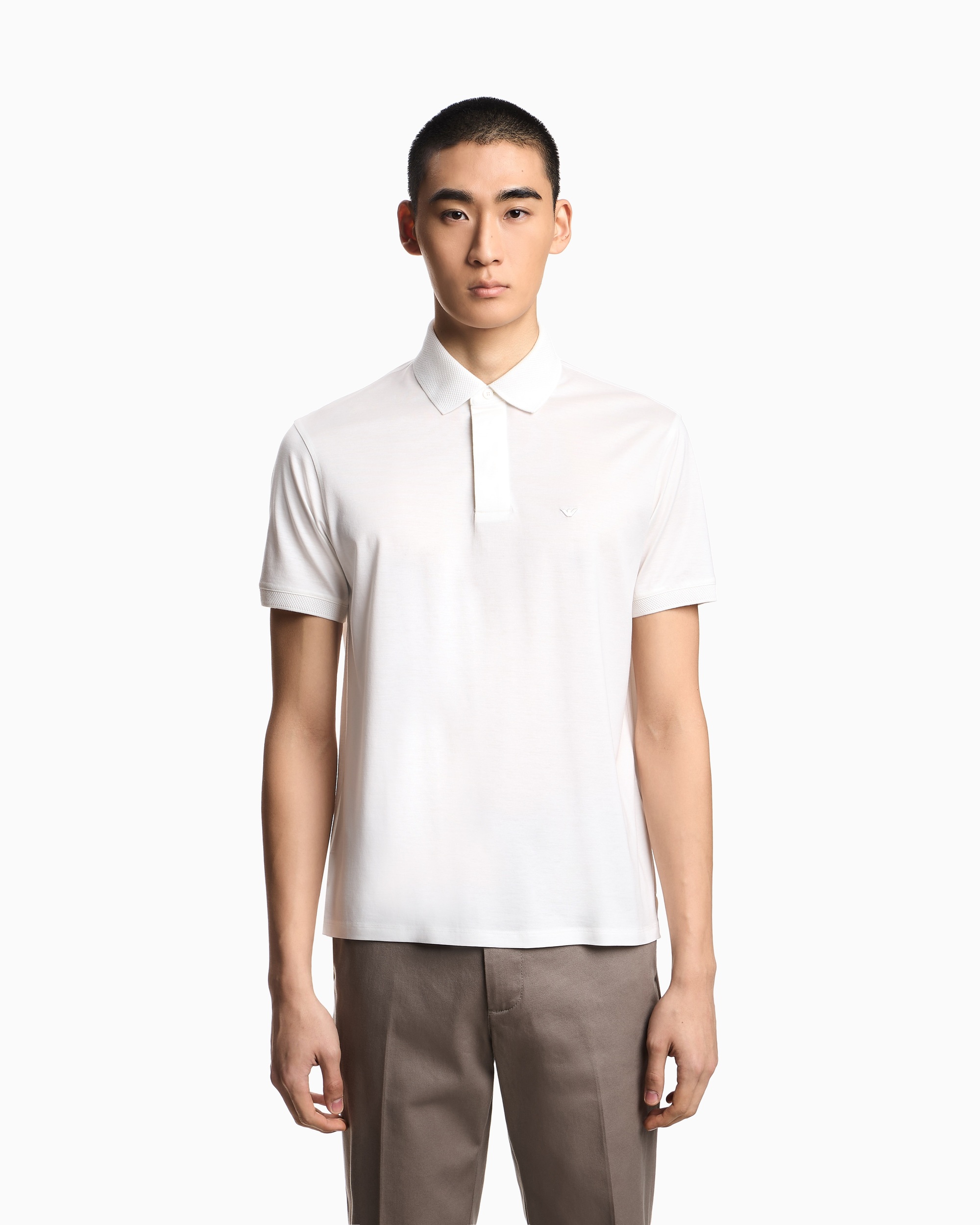 Поло Regular Fit для чоловіків (484452), колір Білий - №2