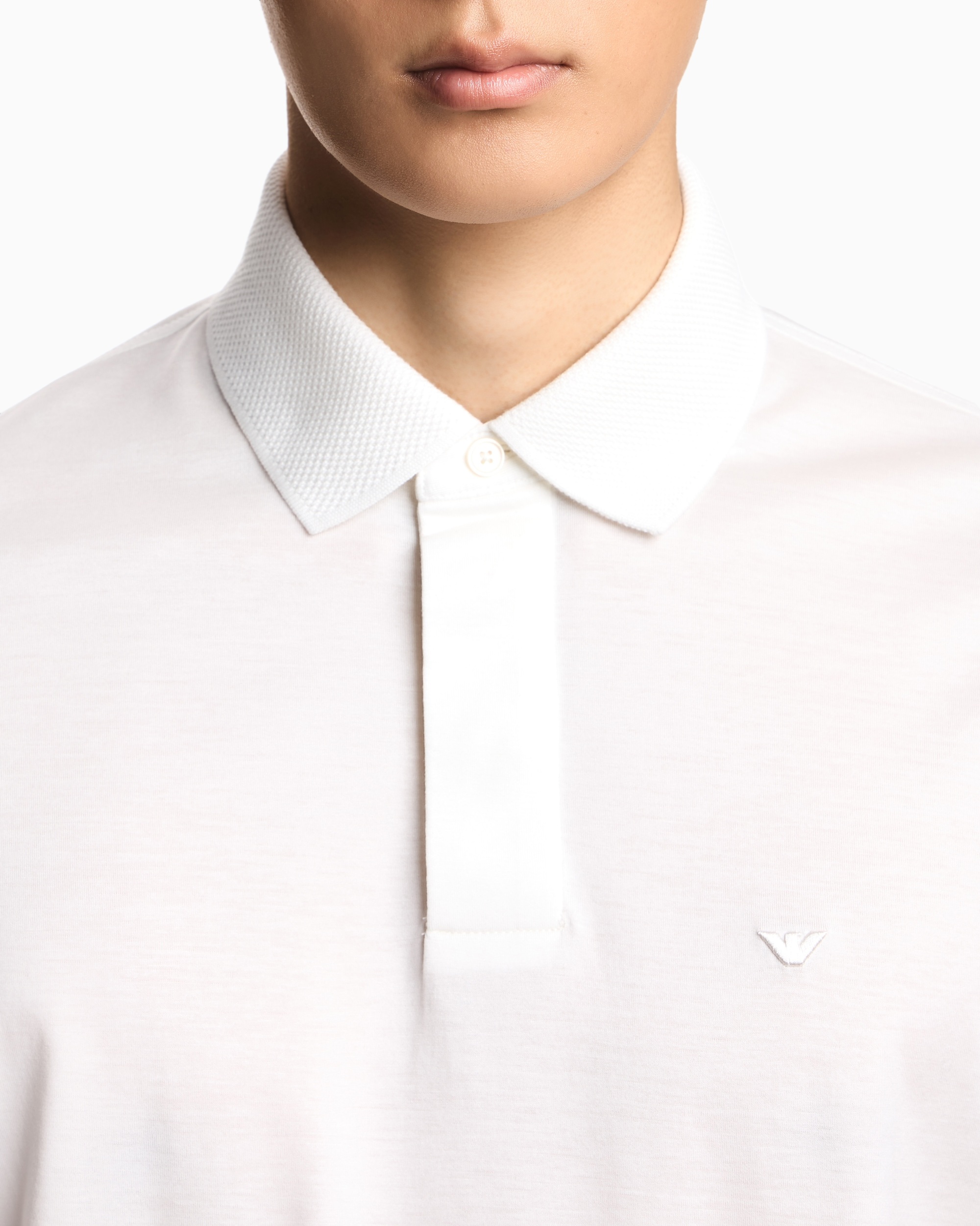 Поло Regular Fit для чоловіків (484452), колір Білий - №5