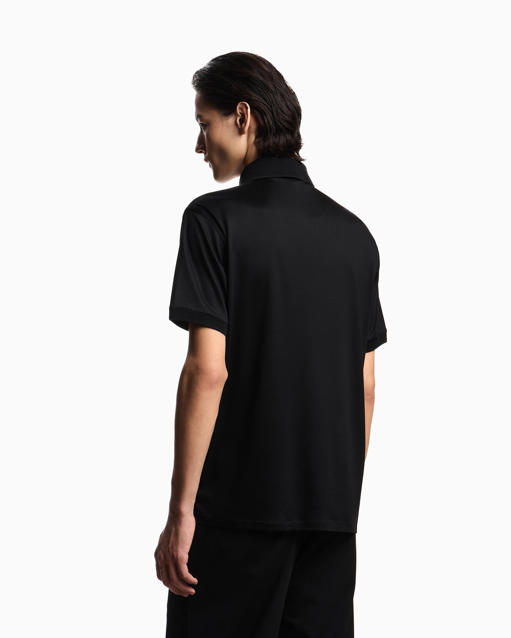Поло Regular Fit для мужчин (484454), цвет Черный - №4