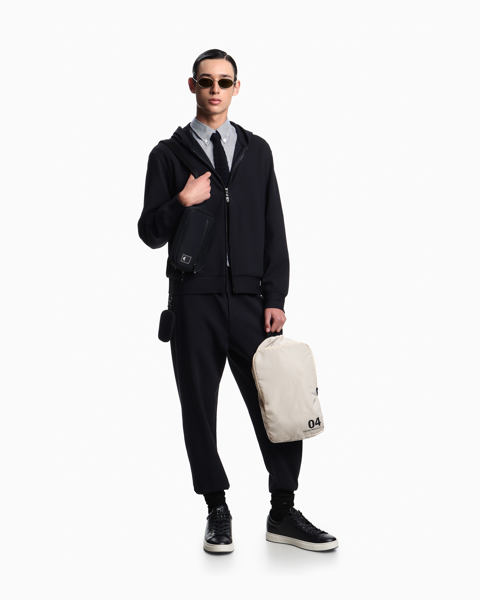 Брюки джерсі Regular Fit Висока для чоловіків (484479), колір Синій - №2