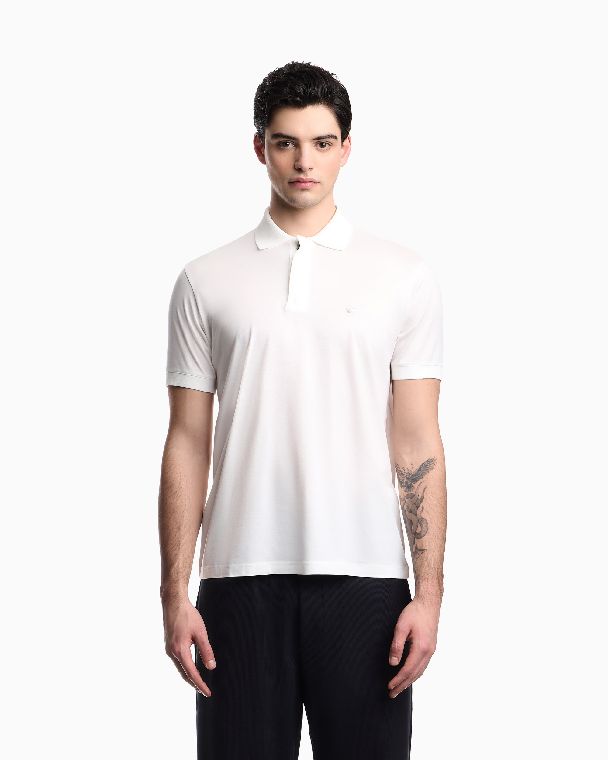 Поло Regular Fit для мужчин (484486), цвет Белый - №2