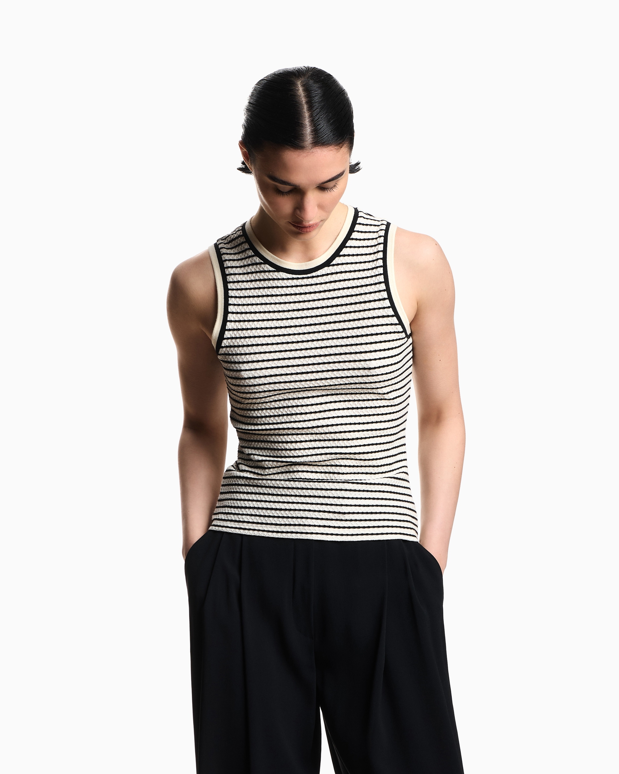Майка Slim Fit для женщин (484595), цвет Белый - №2